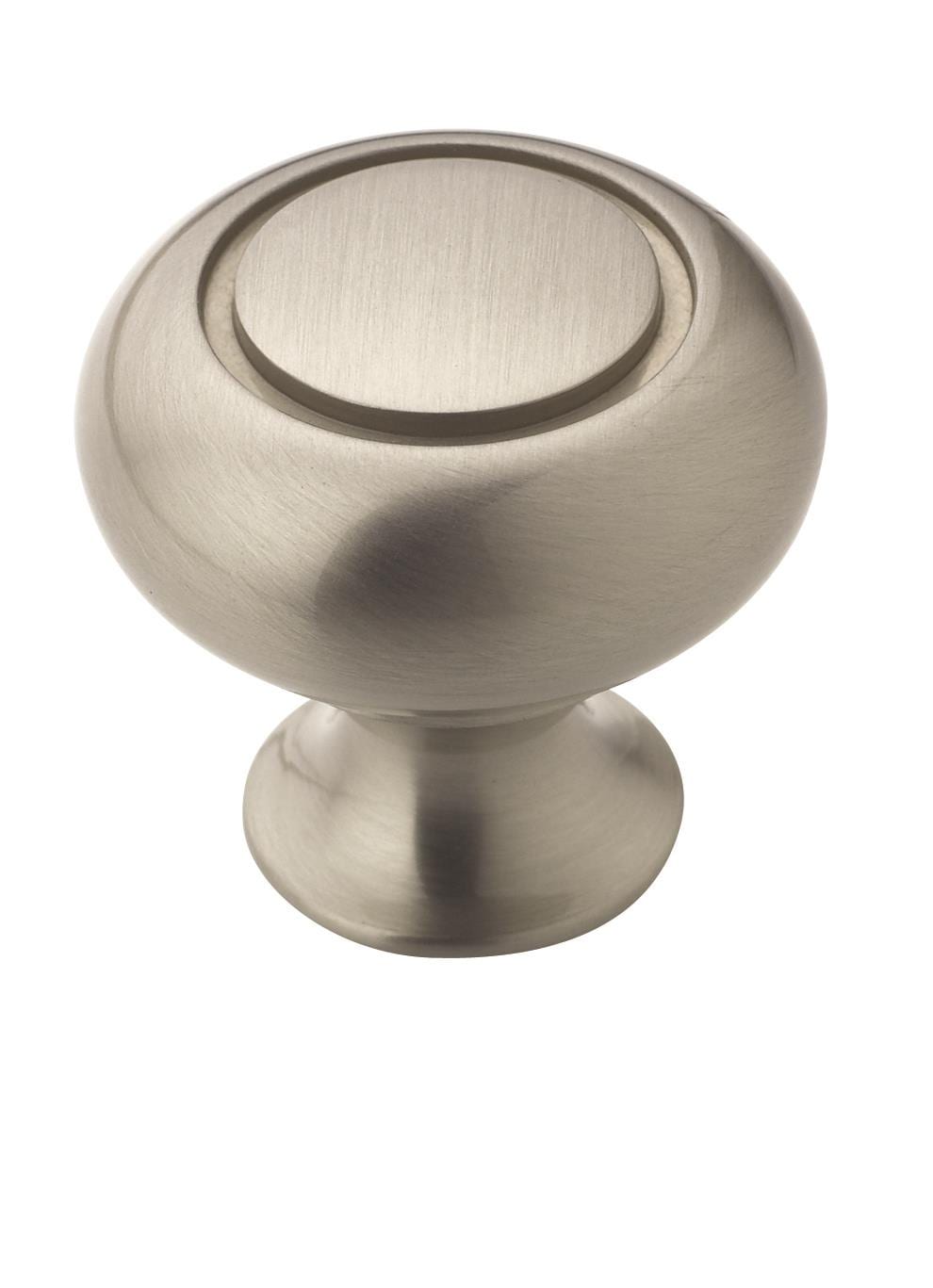Amerock BP53011G10 Everyday Heritage 1-1/4-in Satin Nickel Round Transitional Cabinet Knob