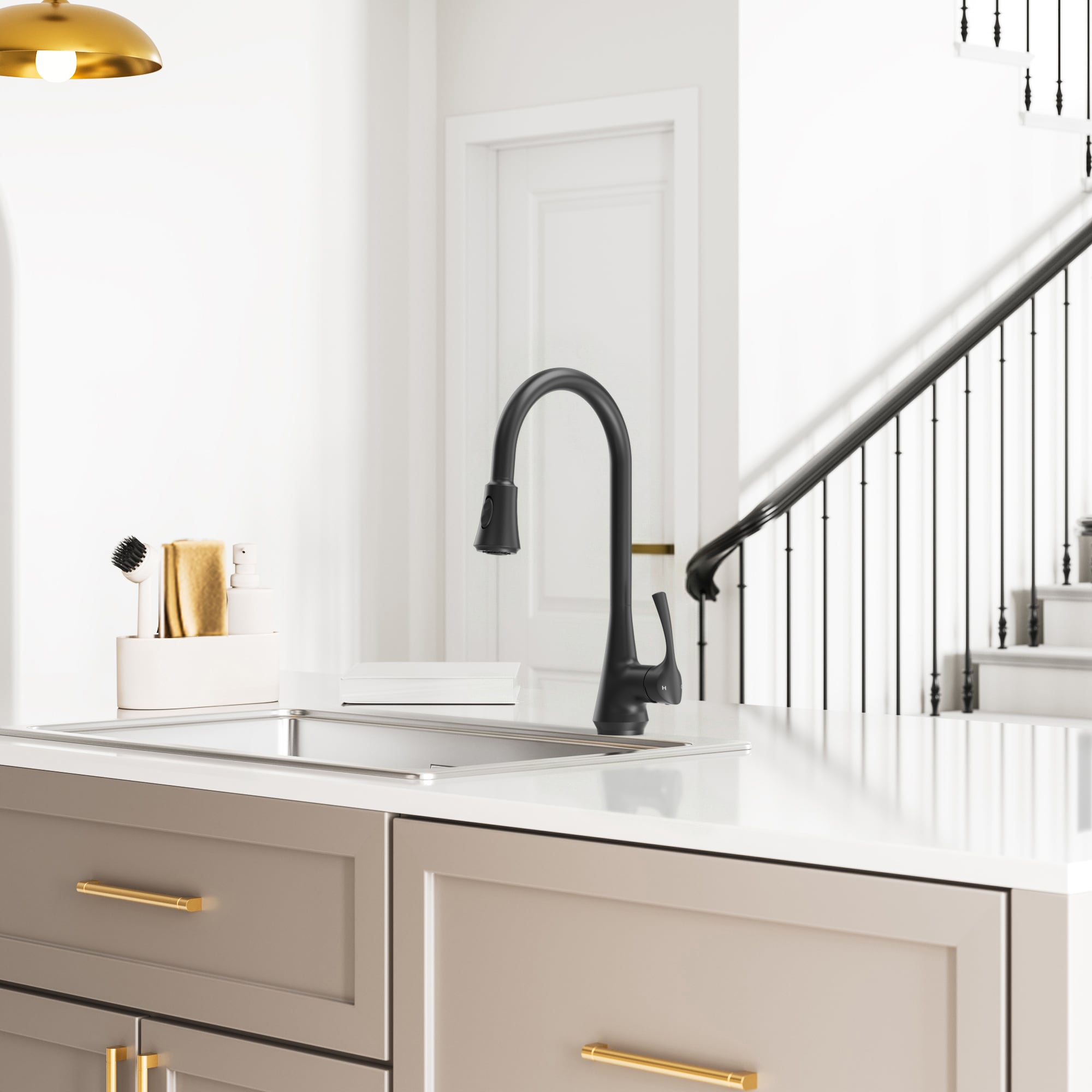 GRANDJOY GJ12-KF98K-BL Kitchen-Faucets - View #15