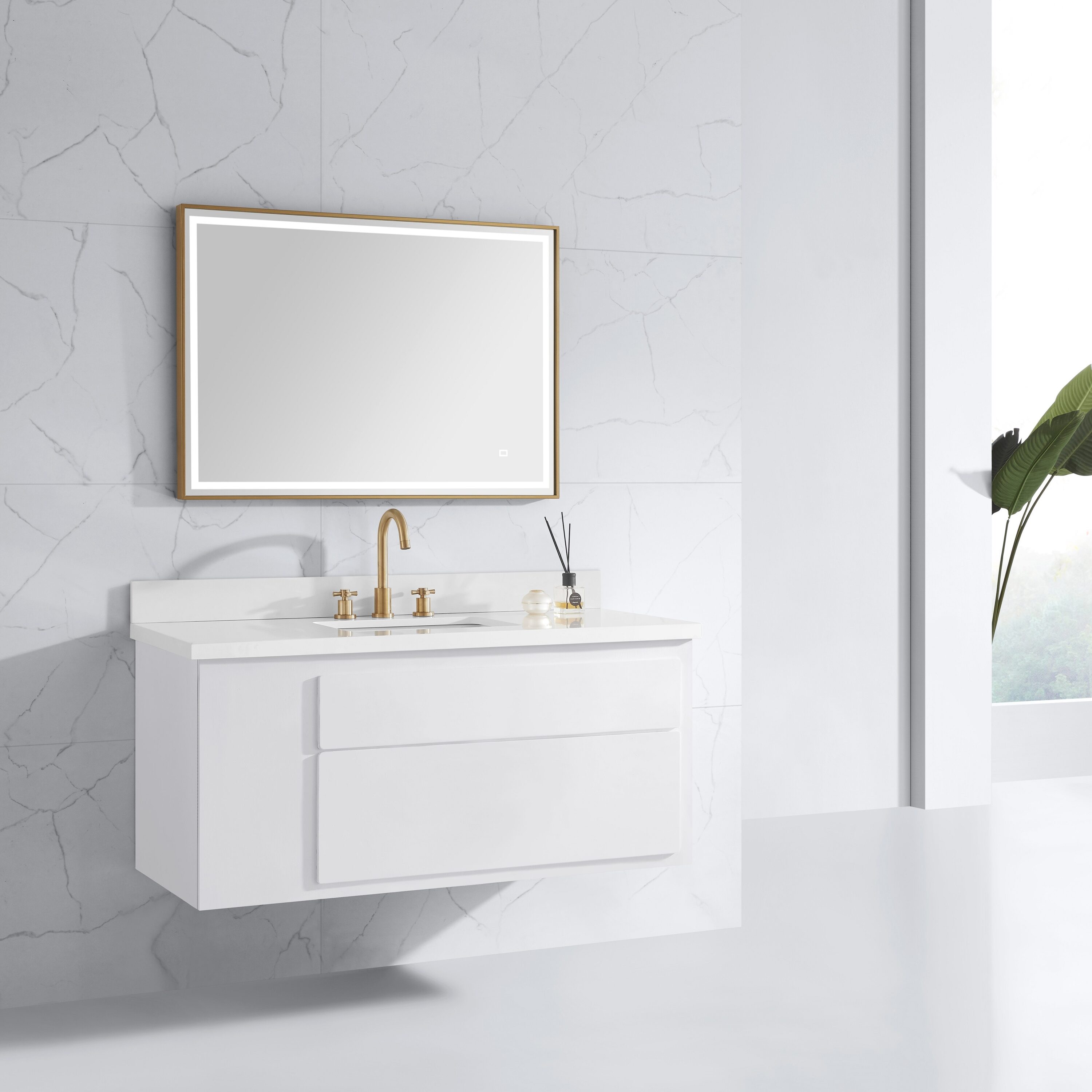 Avanity LED-M39-BG Framed-Bath-Mirrors - View #6