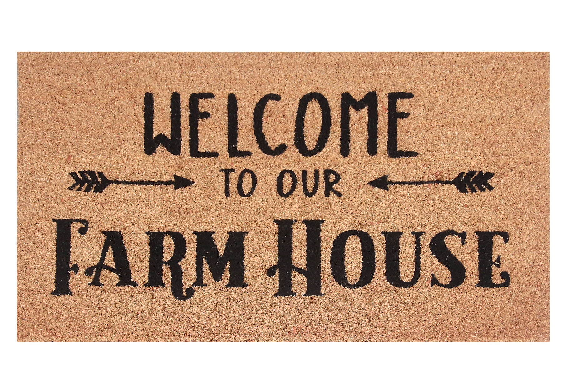 Style Selections 2-ft x 3-ft Multi Rectangular Indoor Welcome Door Mat in  the Mats department at