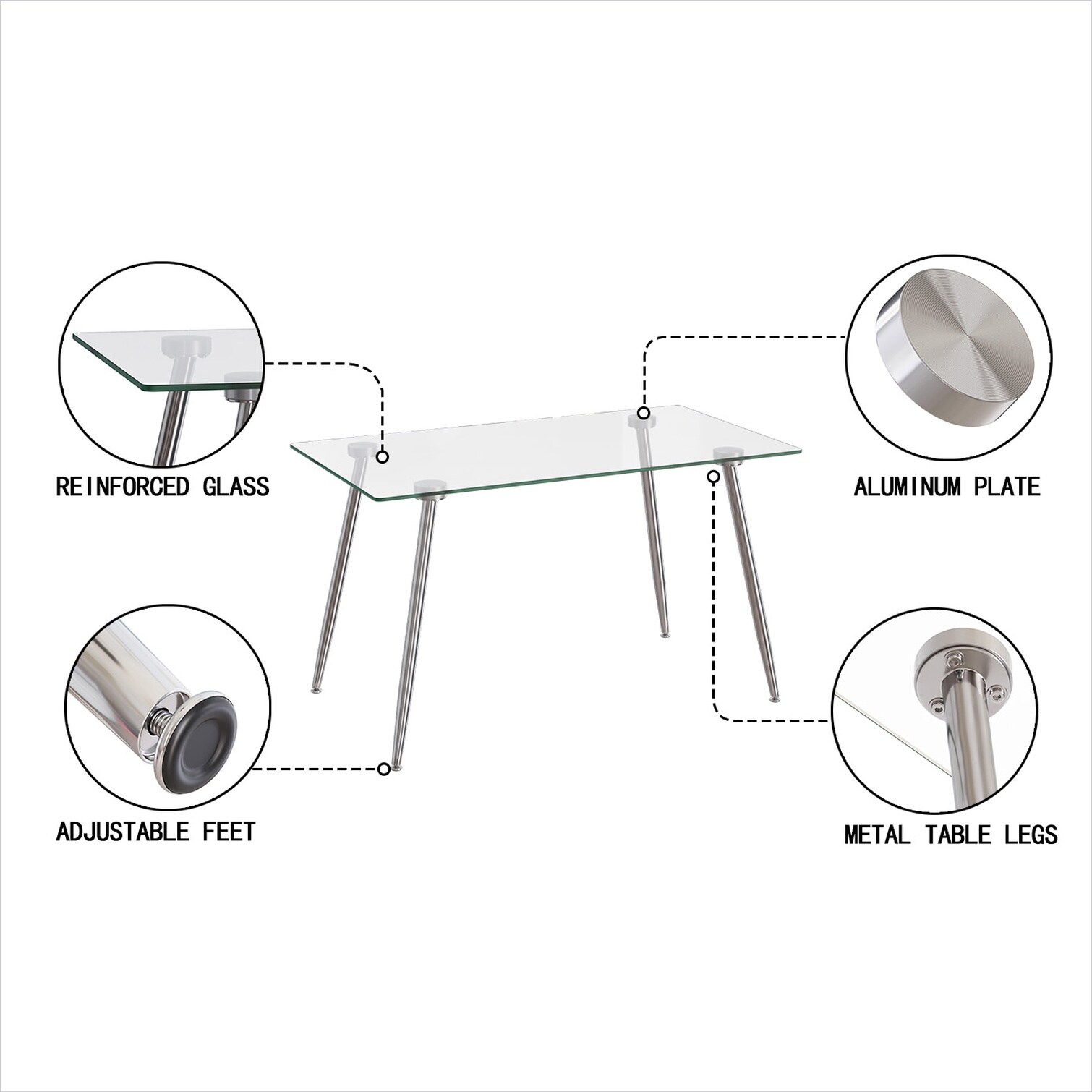 SunJet UJQ6TJAL63RB Dining-Sets - View #6