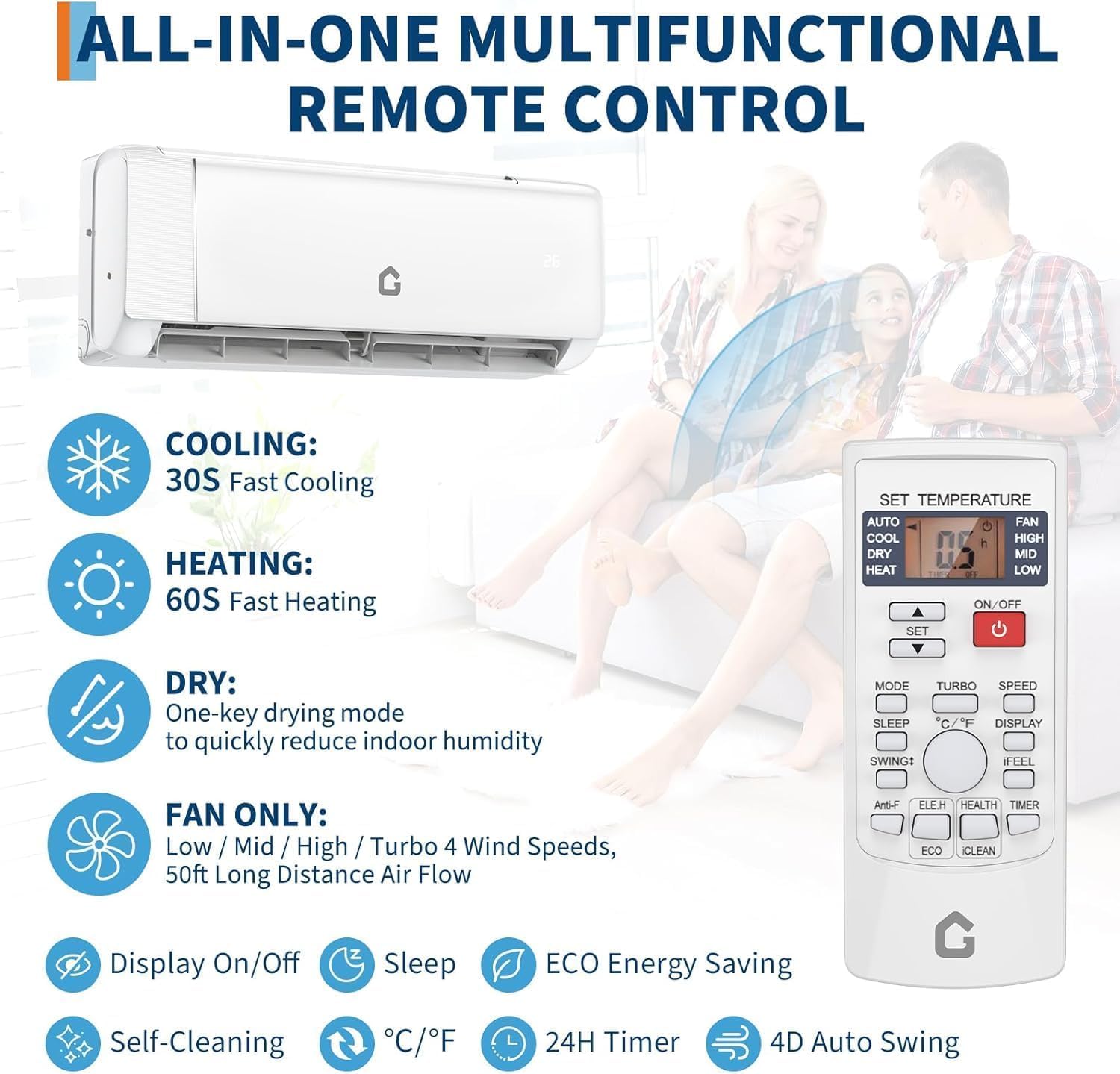 Qeetex LHF-AD-PHO-161IDQ1A Wall-Air-Conditioners - View #3