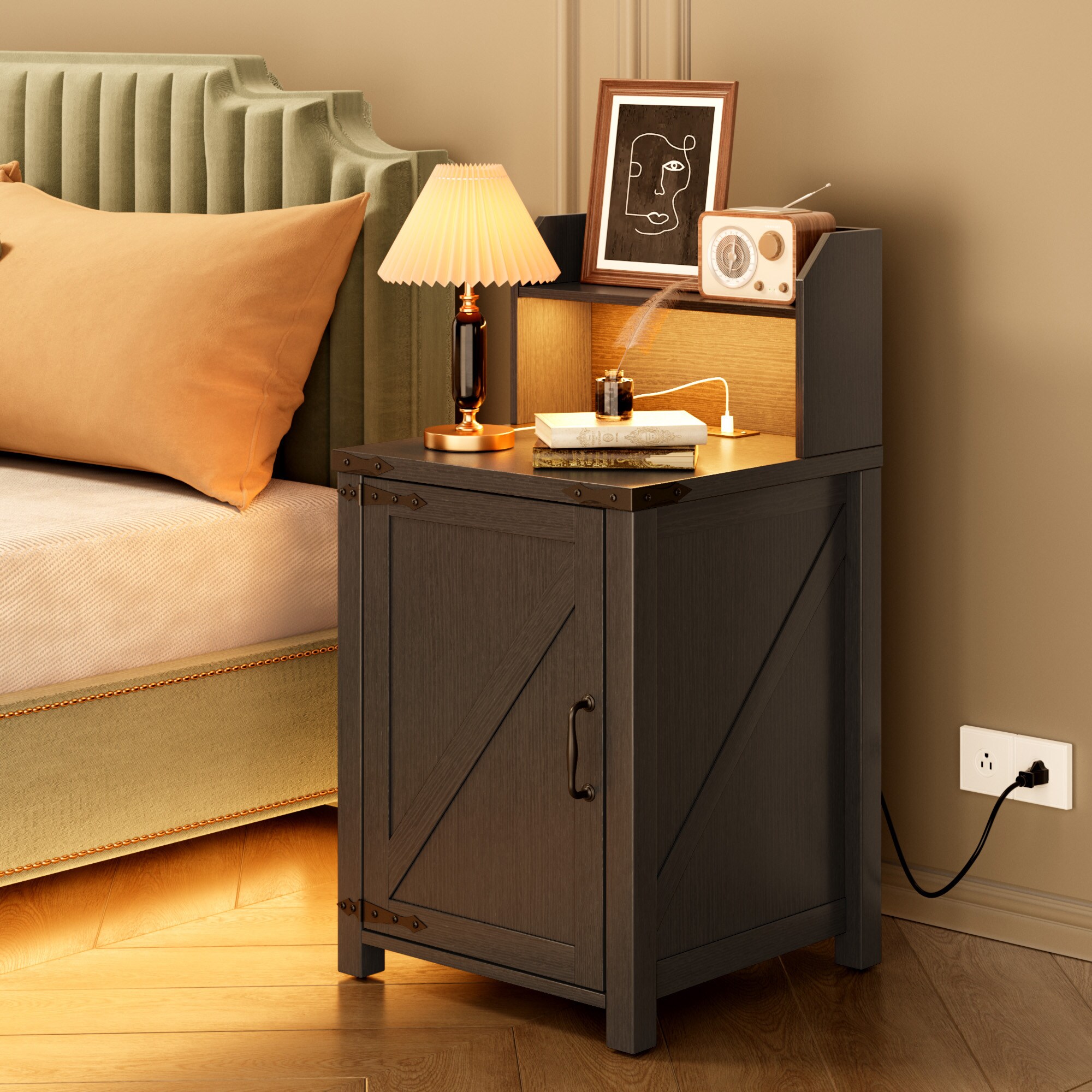SINOFURN SYA440004BK nightstands - View #3