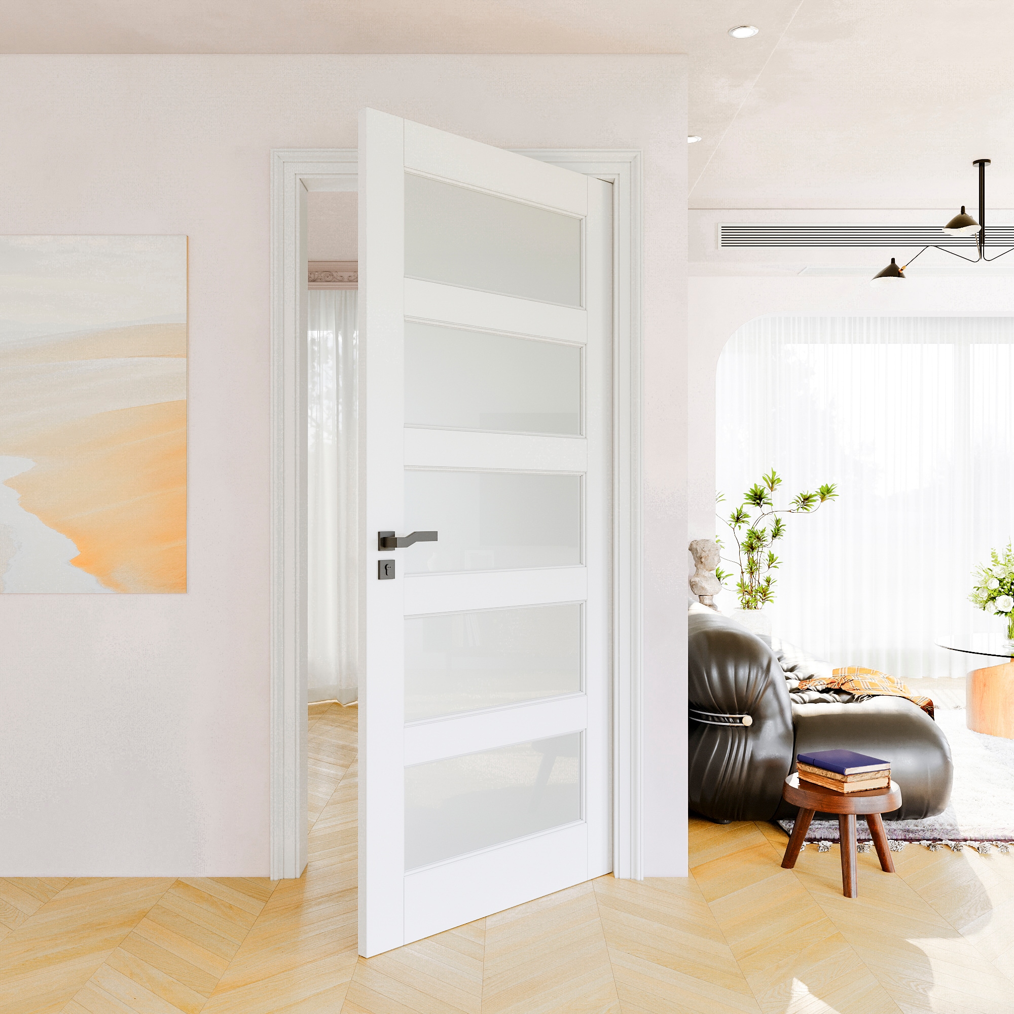 JUJUBON IN-SLABFM-WGFR-36R Slab-Doors - View #3