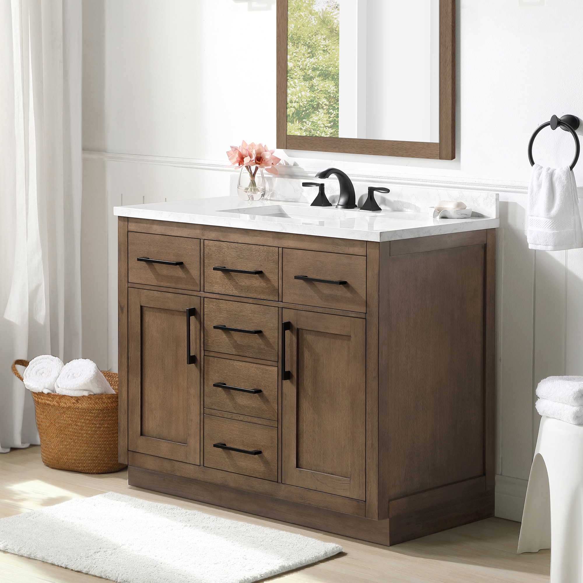 OVE Decors 15VVAR-ATHE42-059 Bath-Vanity-Combo - View #4