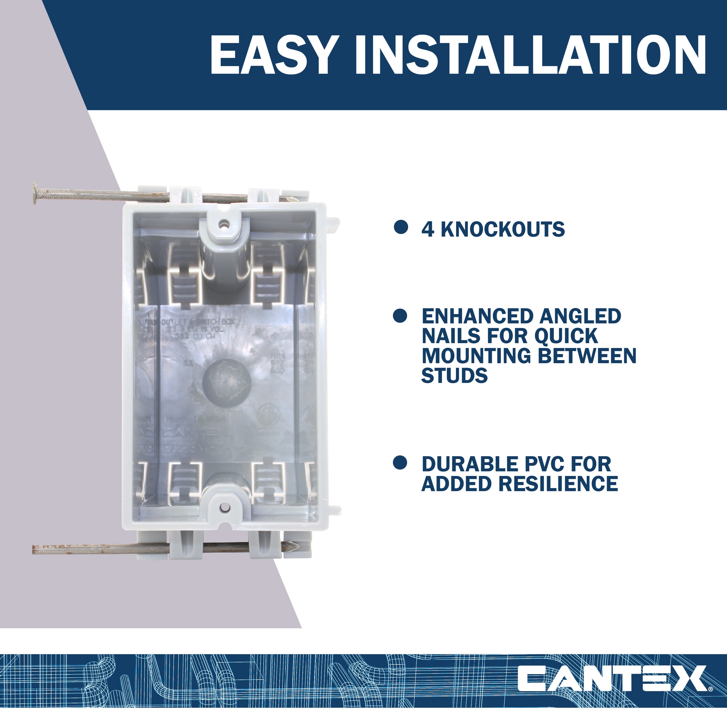 CANTEX LEZ22SN-HW Electrical-Box - View #10