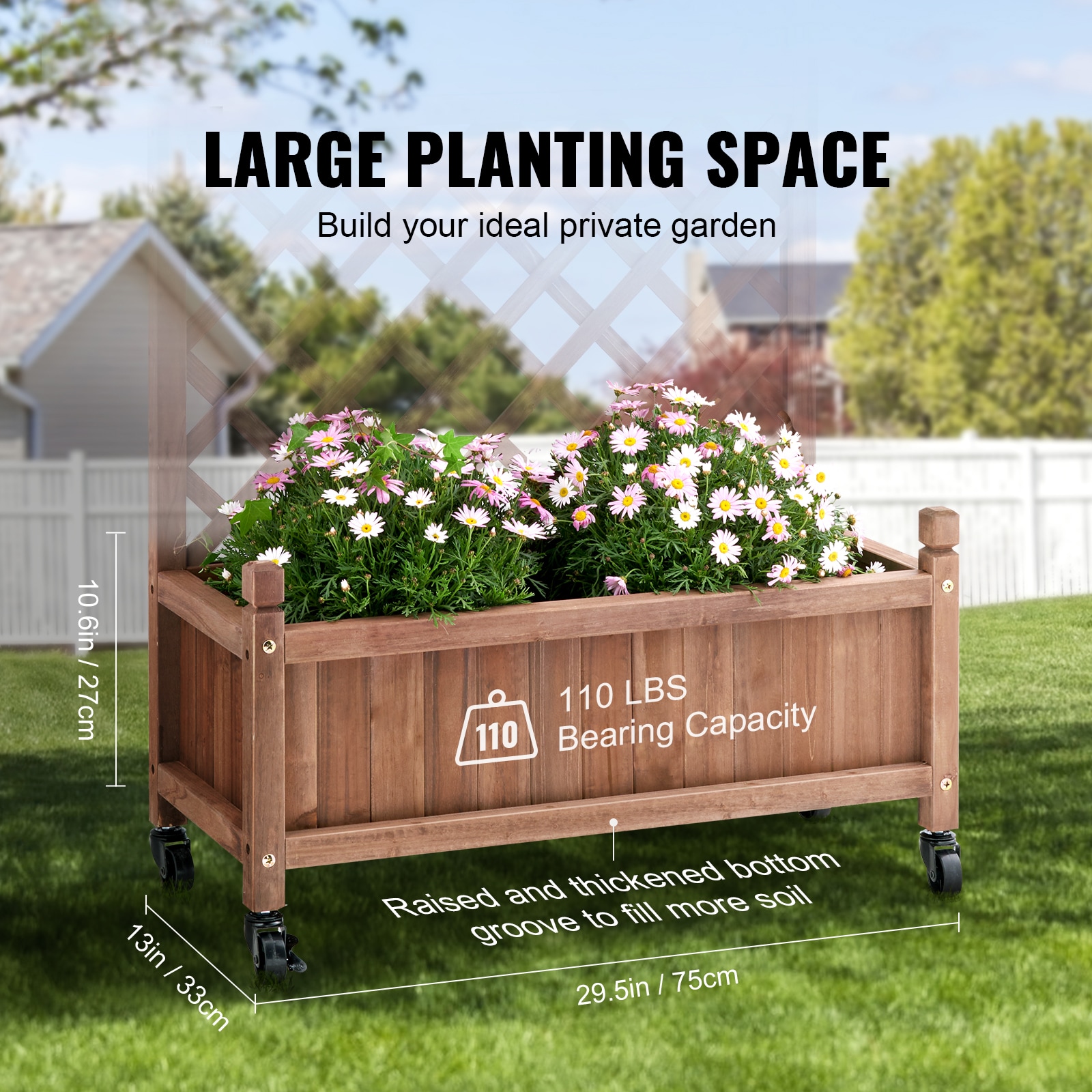 SKYSHALO Z75X31X150CM2K2NRV0 Planter-Window-Box - View #3