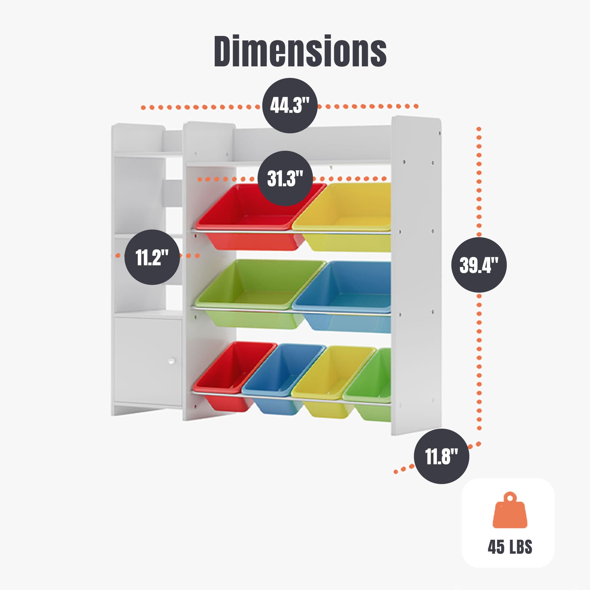 STURDIS 401162 Kids-Bookcases - View #5