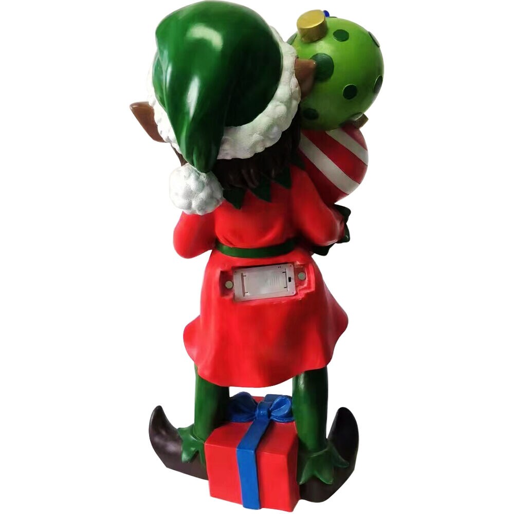 Fraser Hill Farm FFMG030-1ELF-MLTAA Table-Christmas-Decorations - View #8