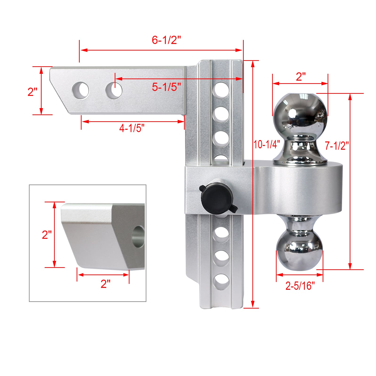 Kahomvis GH-QP214-191 Ball-Mounts - View #3