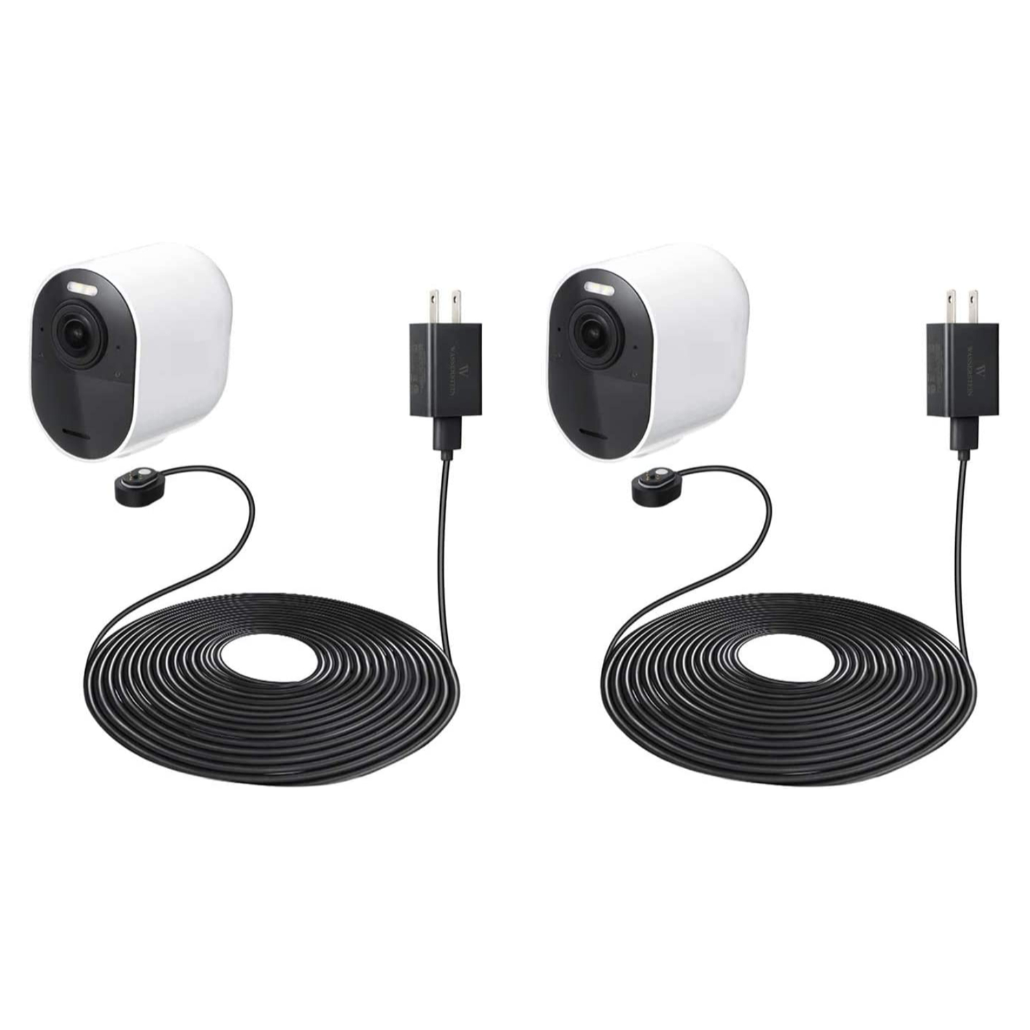 Arlo and Pro 3/4 25ft Cable Black Accessory Kit (2-Pack) in Security Camera Accessories department at Lowes.com