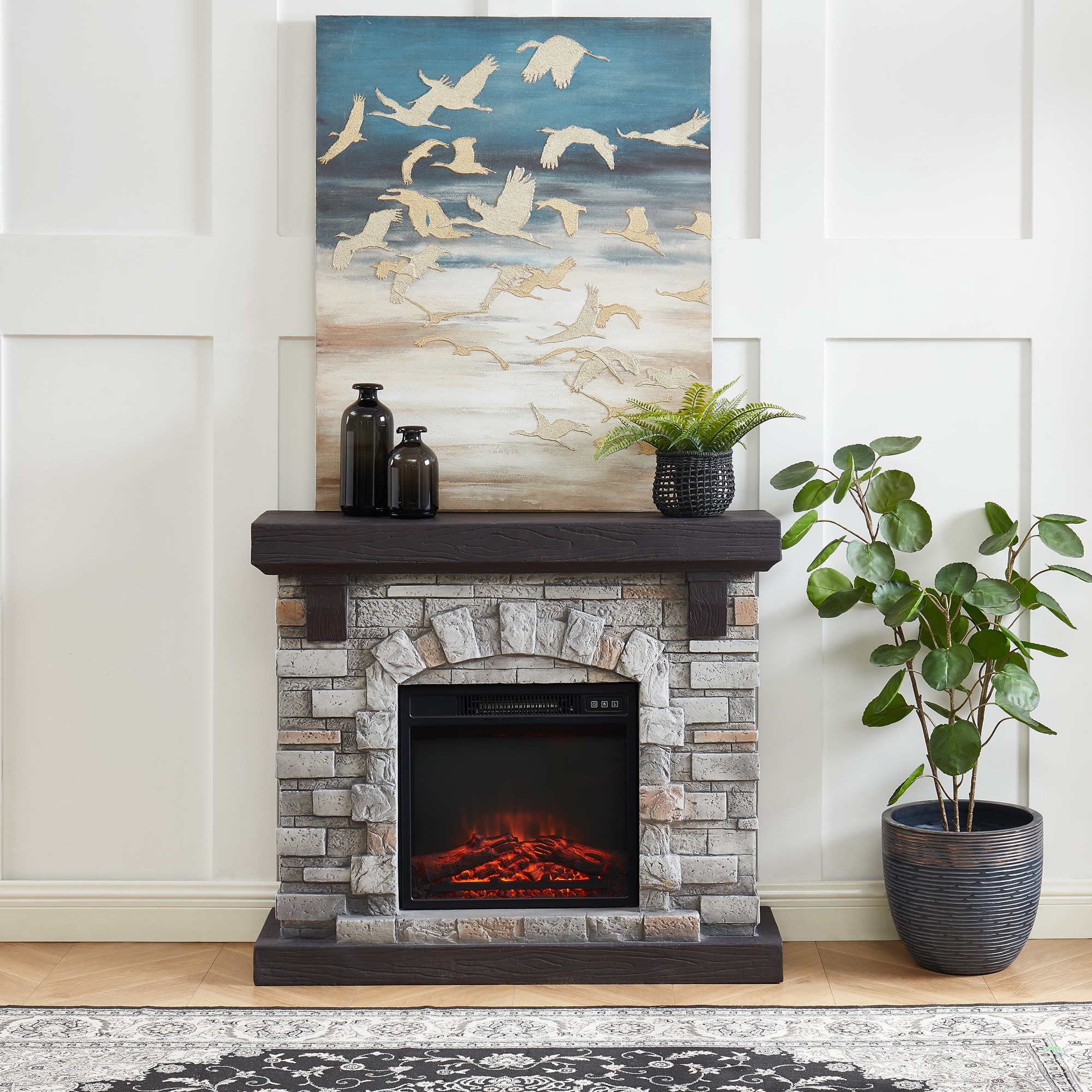 CASAINC CA-VCSFP-40-GR Electric-Fireplaces - View #2