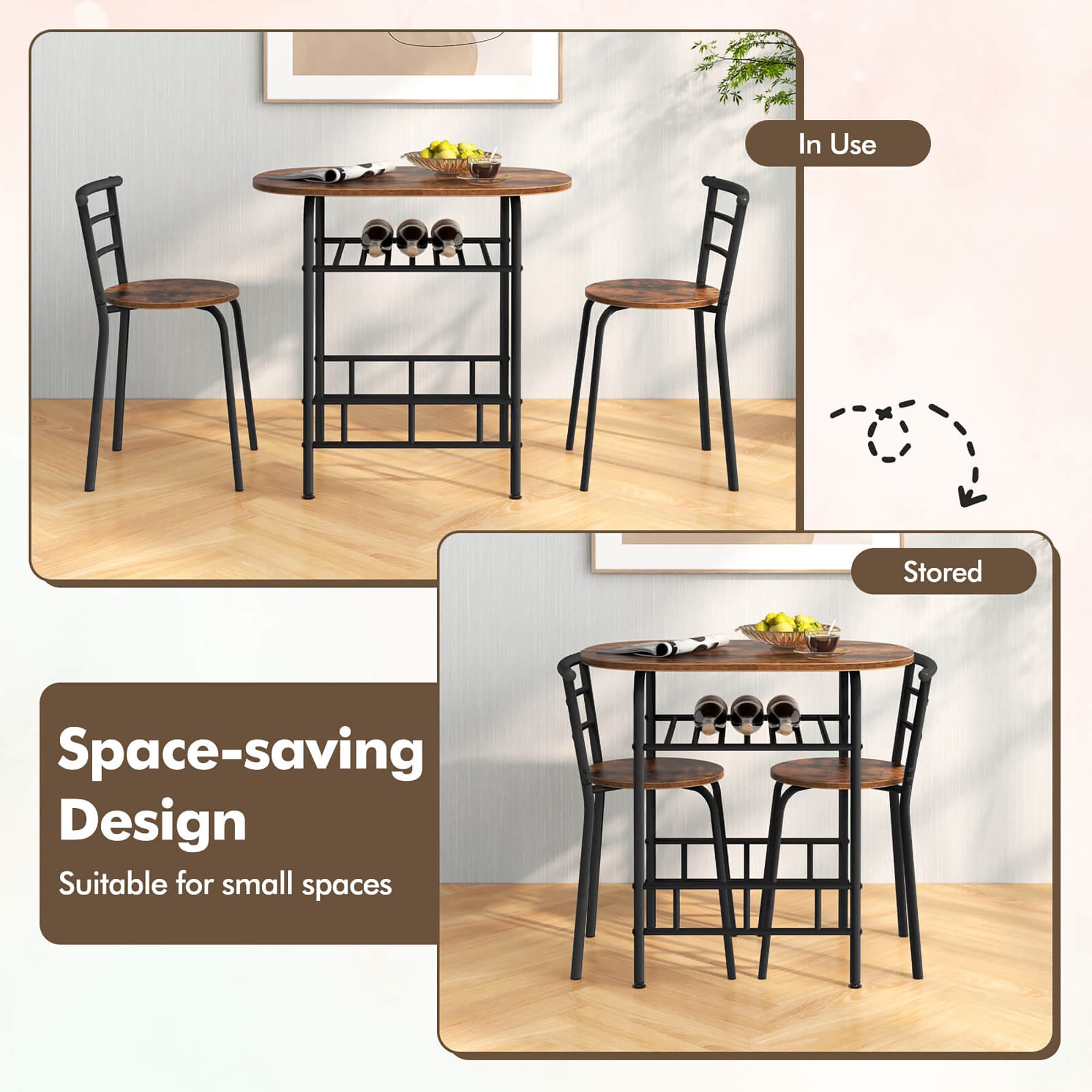 Costway SXL00094 Dining-Sets - View #4