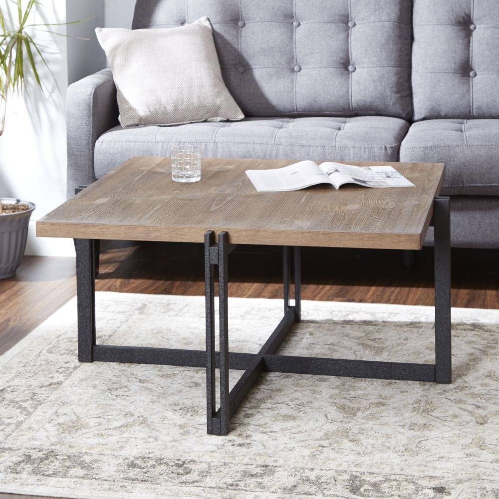 Cheyenne Products Dakota Brown Wood Casual Coffee Table in the Coffee ...