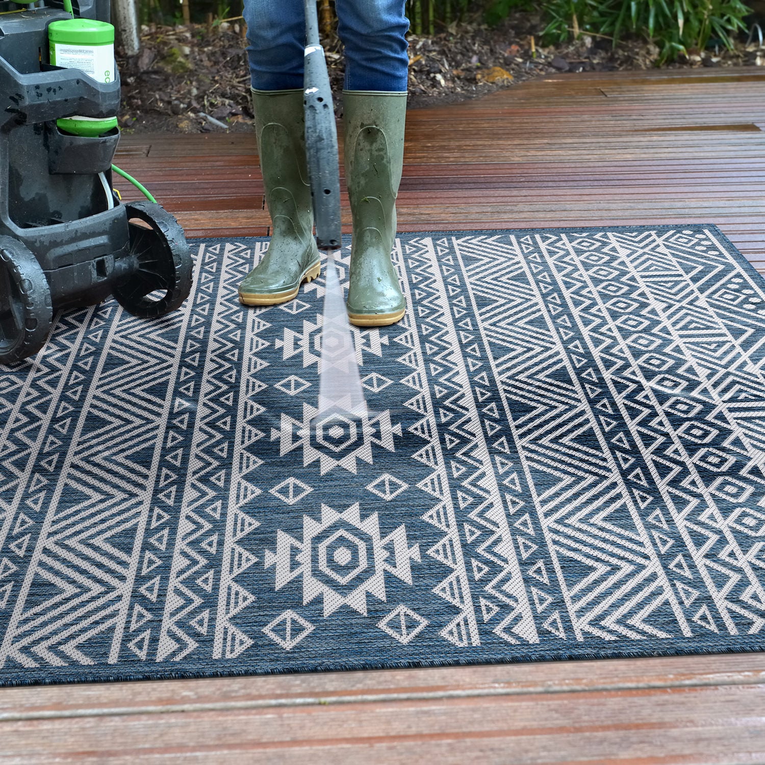 World Rug Gallery 124NAVY5X7 rugs - View #11