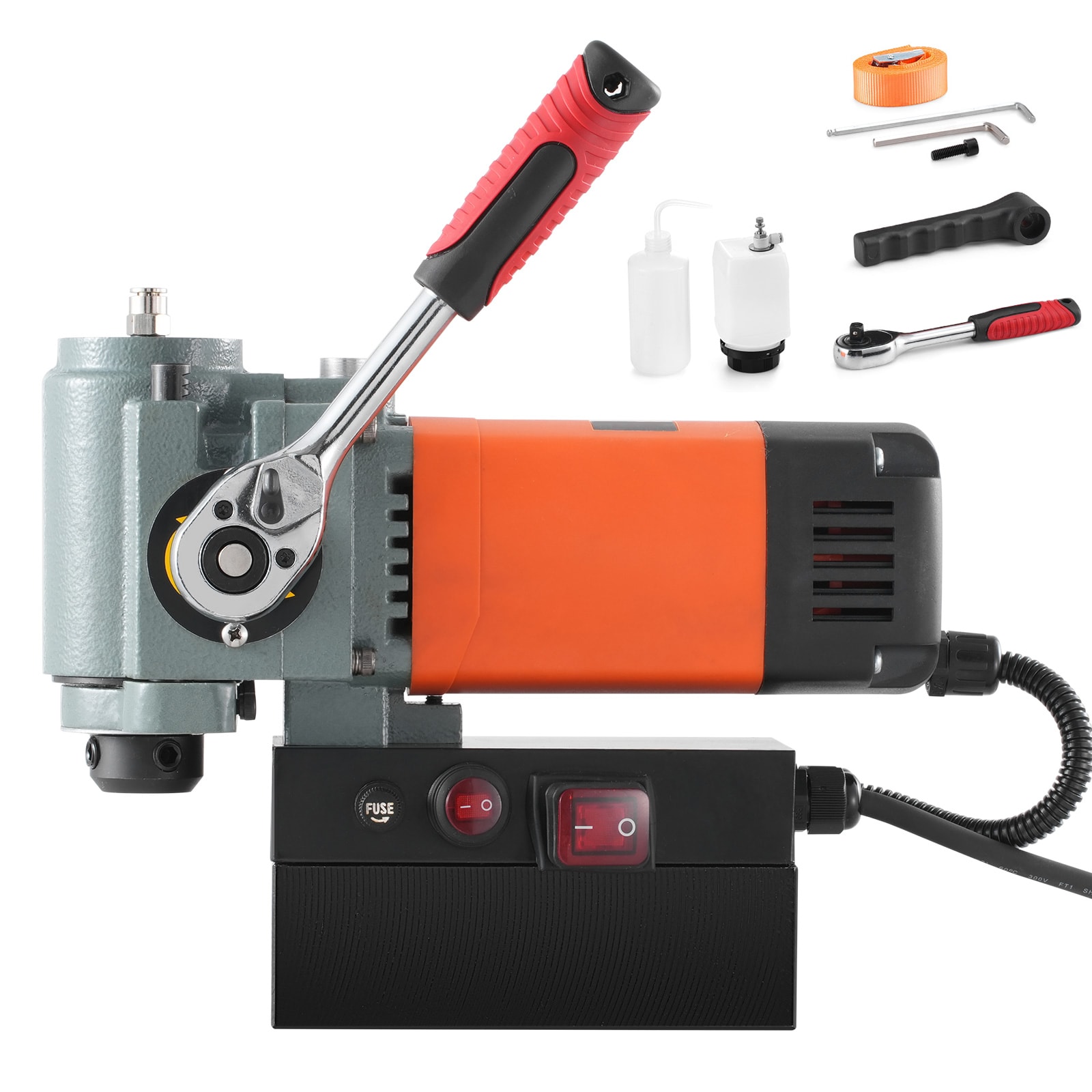 SVOPES SVOPESWSCLZ3507587V1 35MM 1300W Magnetic Drill Press Variable -Speed Bench drill press