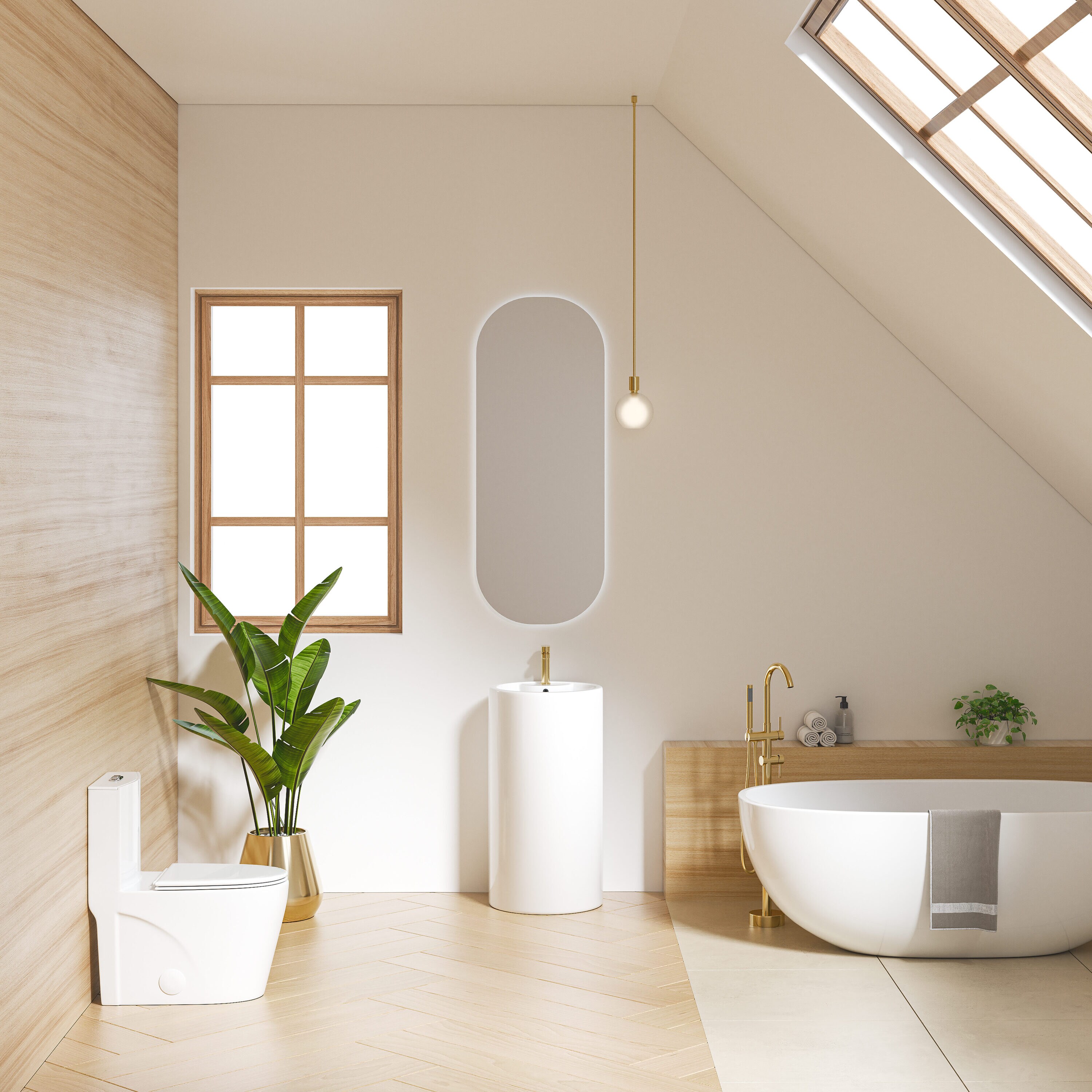 Eridanus ERI-PB-401 Complete-Pedestal-Lavatories - View #9