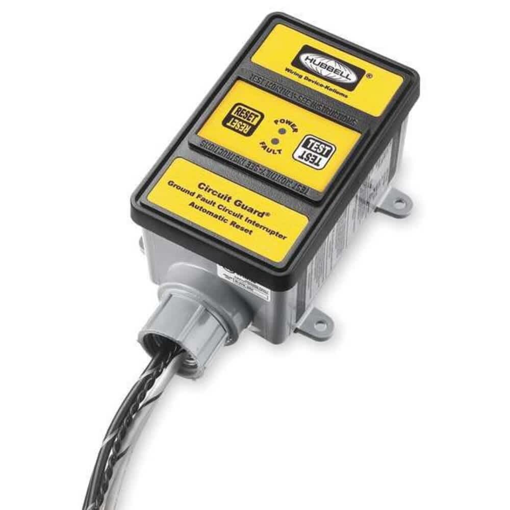 Hubbell Wiring Device-Kellems GFCIHard Wired240V30AYellow GFHW23105 #GFHW23105