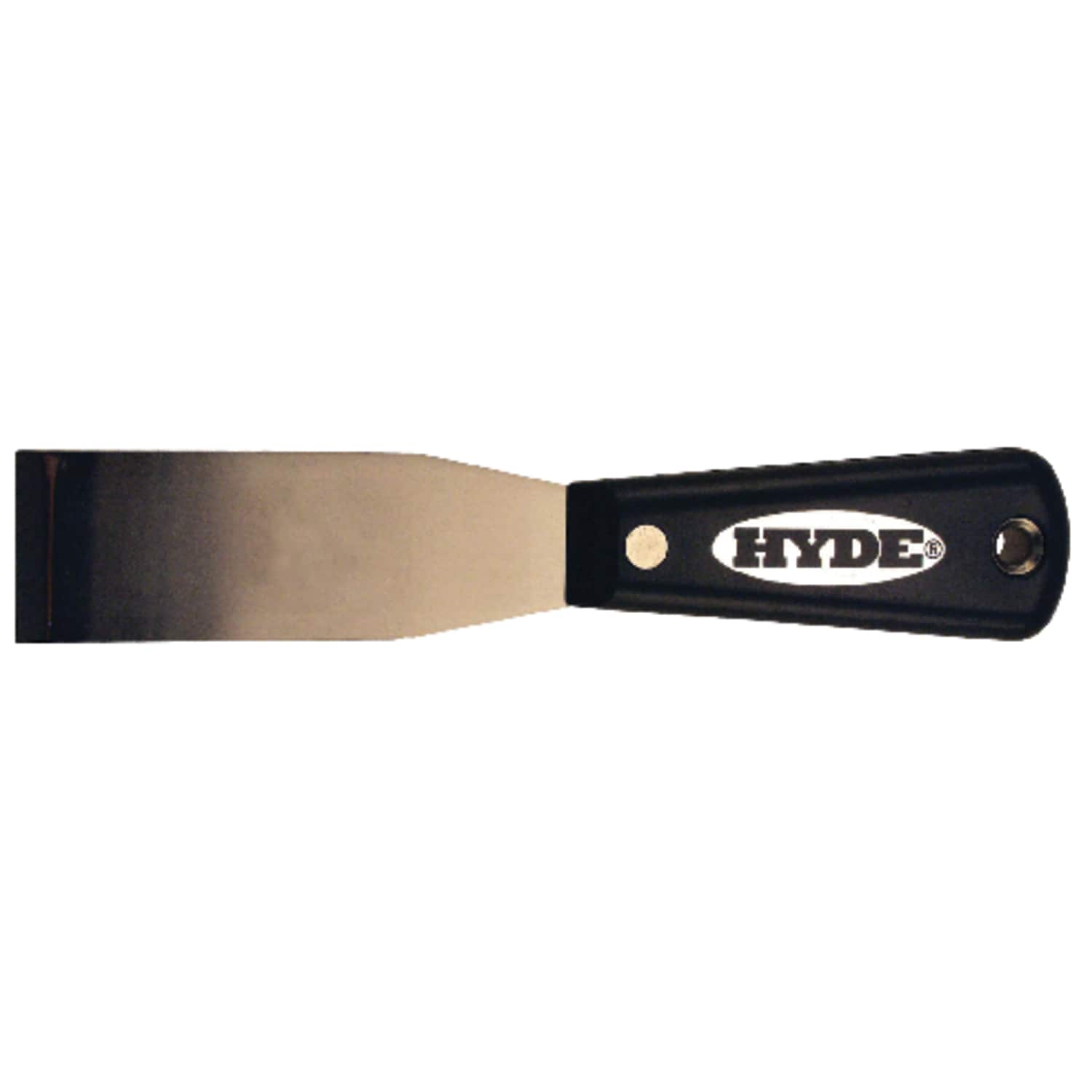 HYDE  1 5/16 in. W High Carbon Steel Stiff Chisel Edge Putty Knife