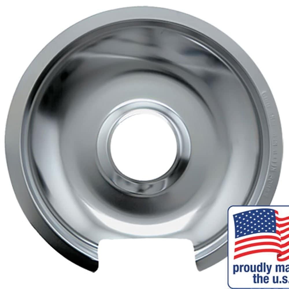 Range Kleen  106-A 8-Inch Style D Chrome Replacement Drip Pan