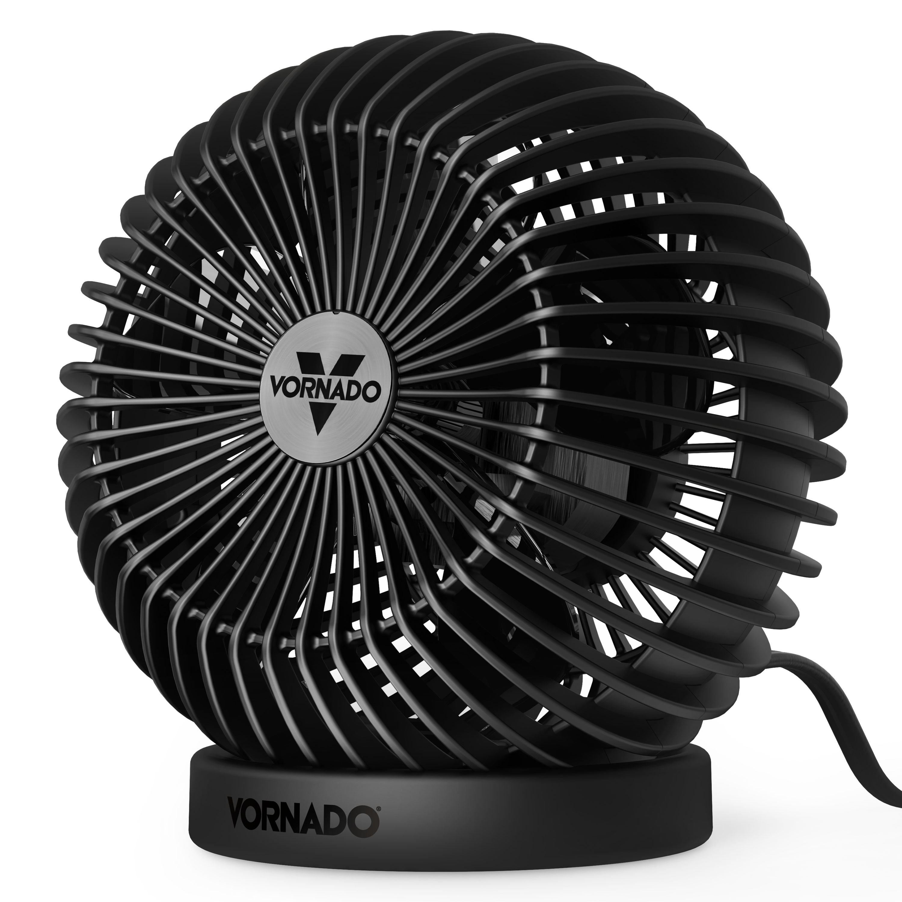 Vornado 6-in High Velocity Indoor Desk Fan, in Black
