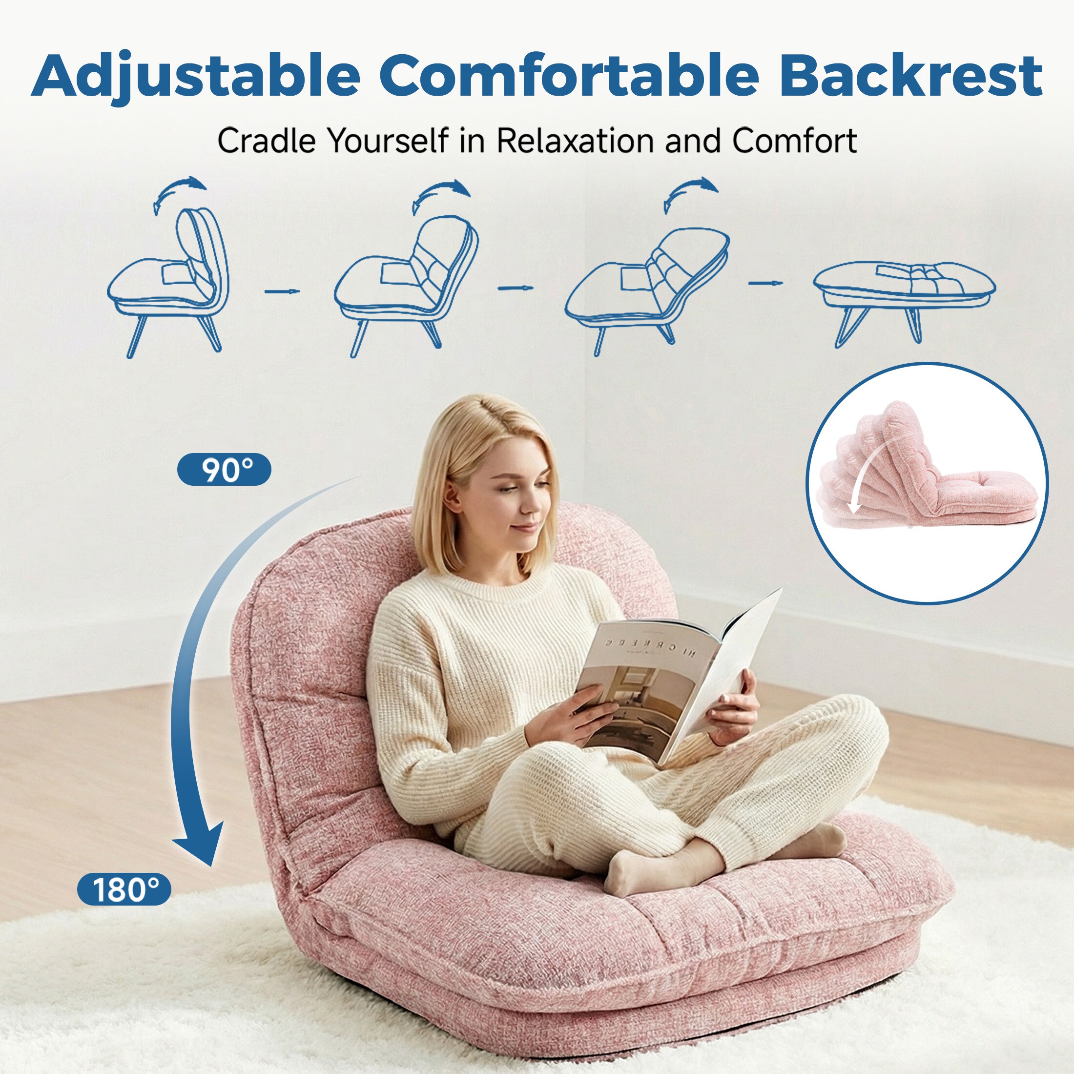 Sweetcrispy L-C-7559-PK chairs - View #3