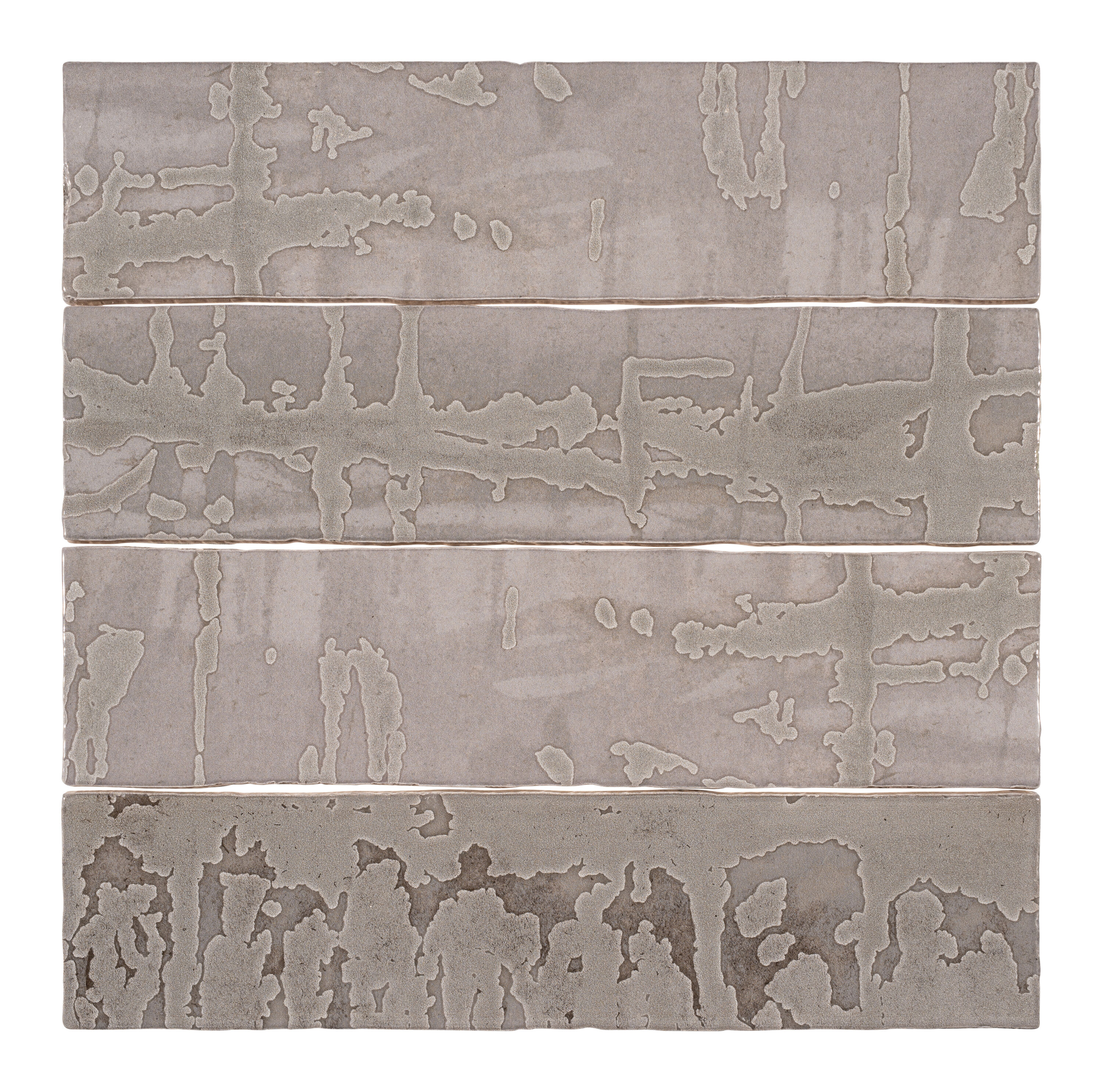 Homage 3" x 12" Brown Glazed Porcelain Subway Tile