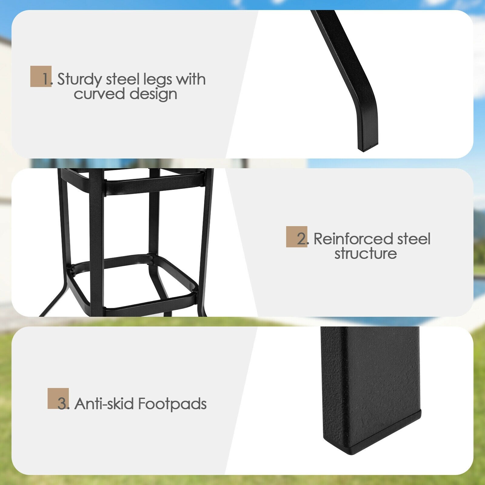 Forclover HYFE-141-12 Patio-Tables - View #6