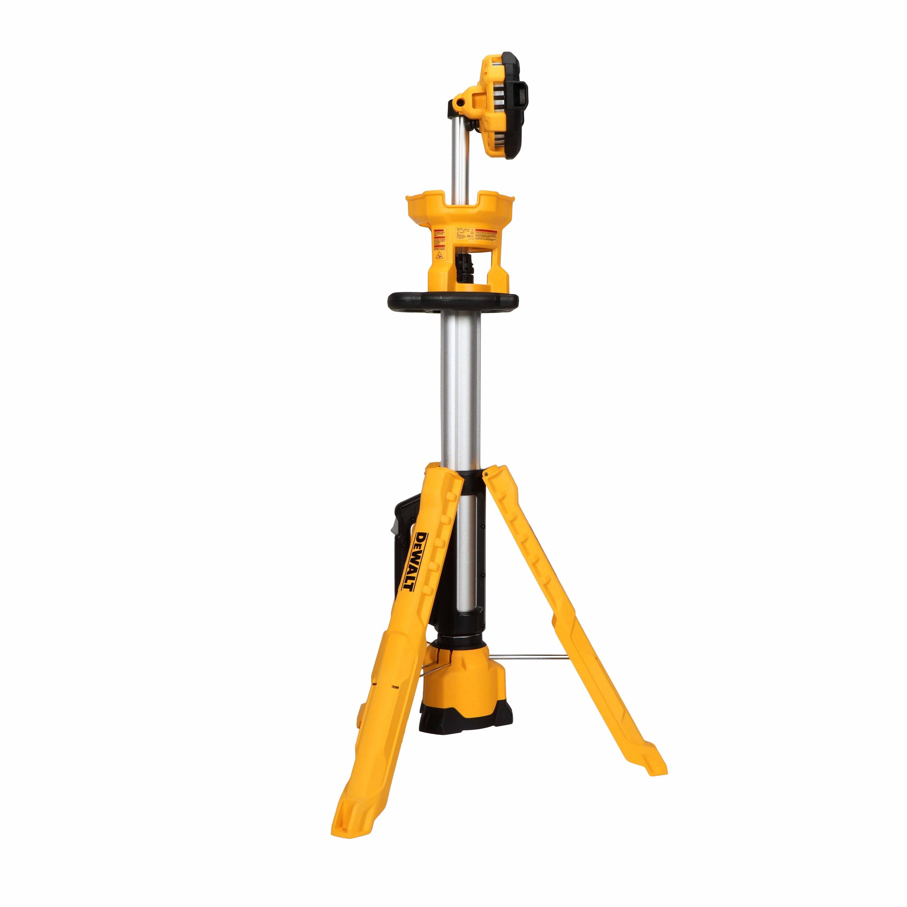 DEWALT LED Yellow Battery-operated Stand Work Light in the Work Lights  department at