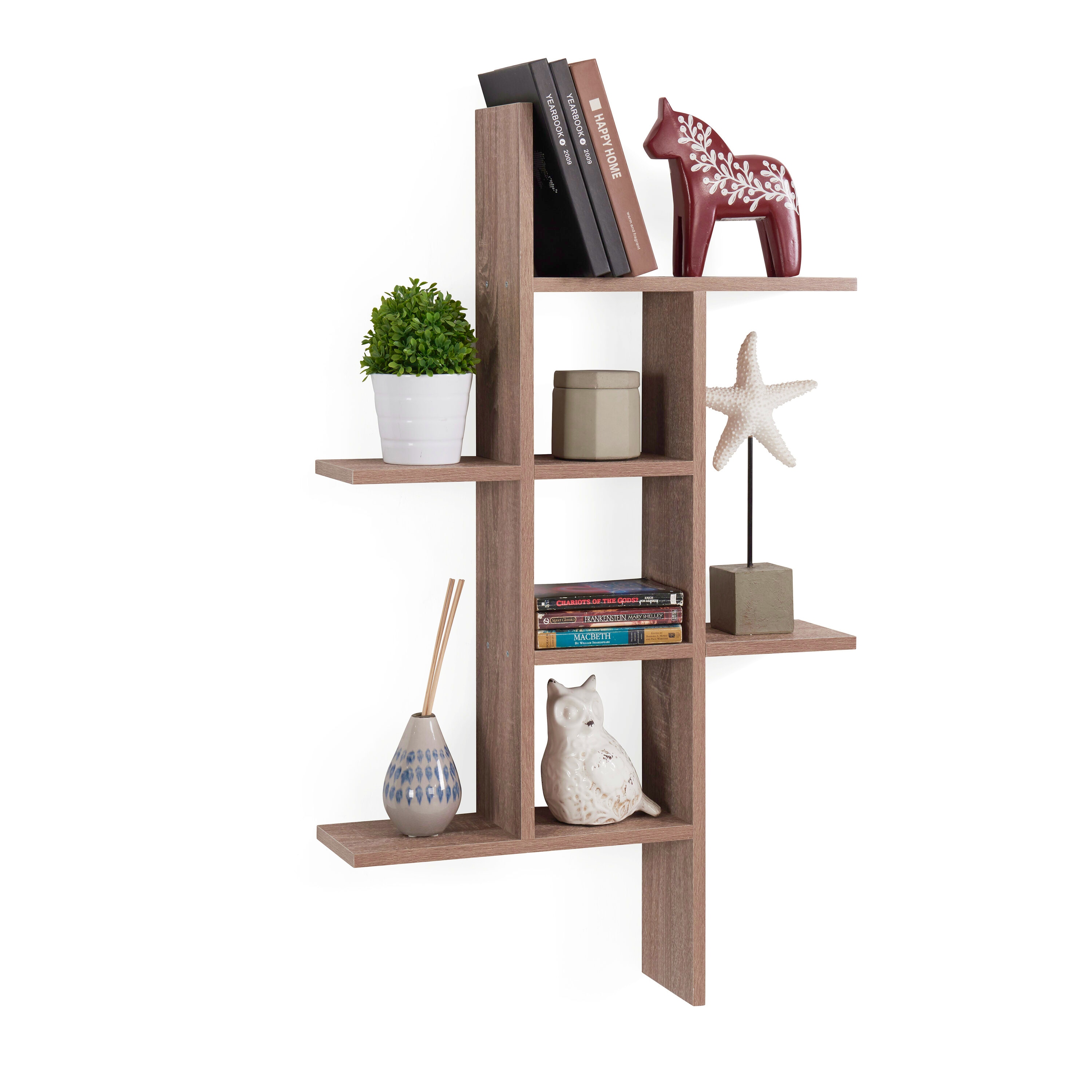 Danya B. XF160708OK Wall-Mounted-Shelving - View #2