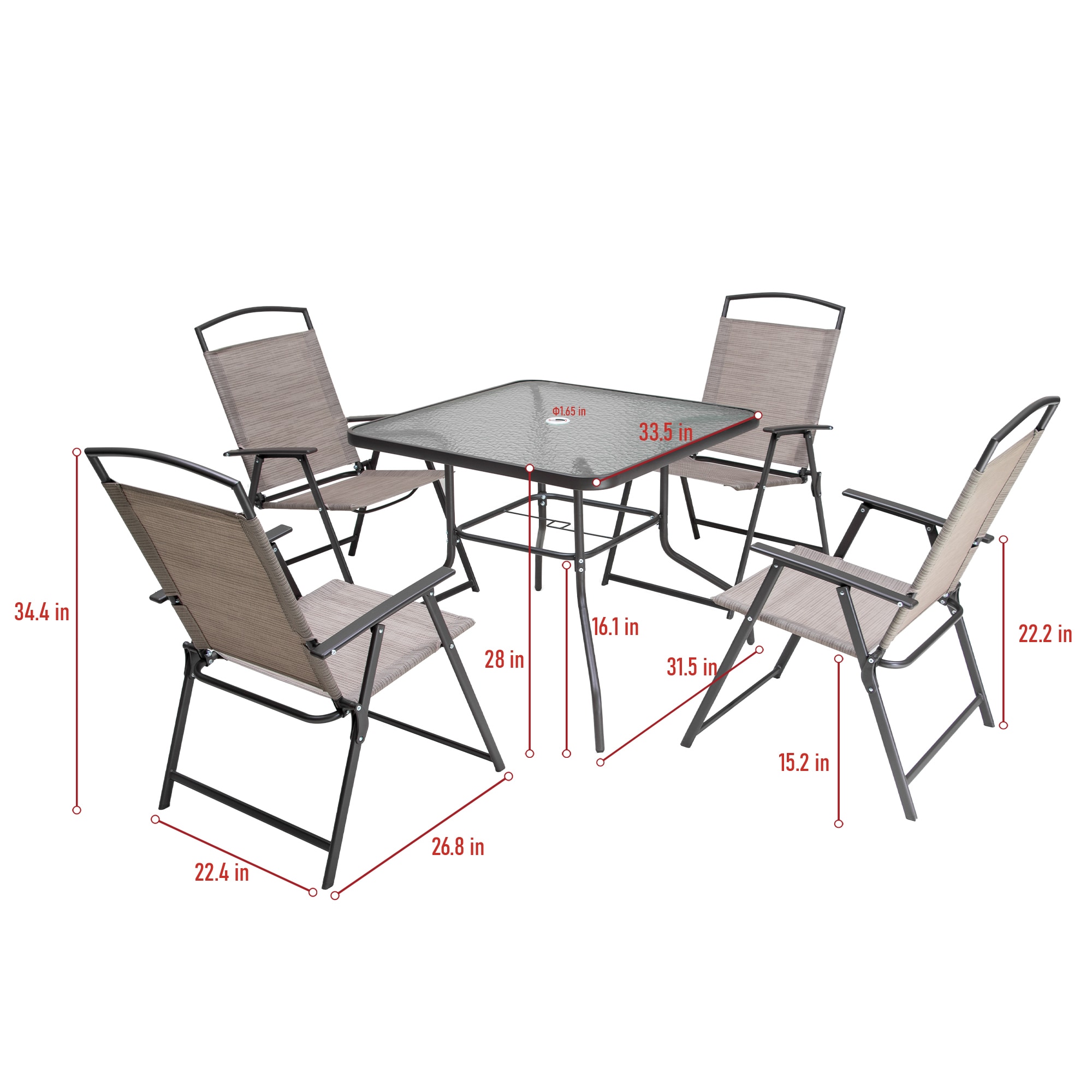 Crestlive Products CL-DC001BEI Patio-Conversation-Sets - View #3
