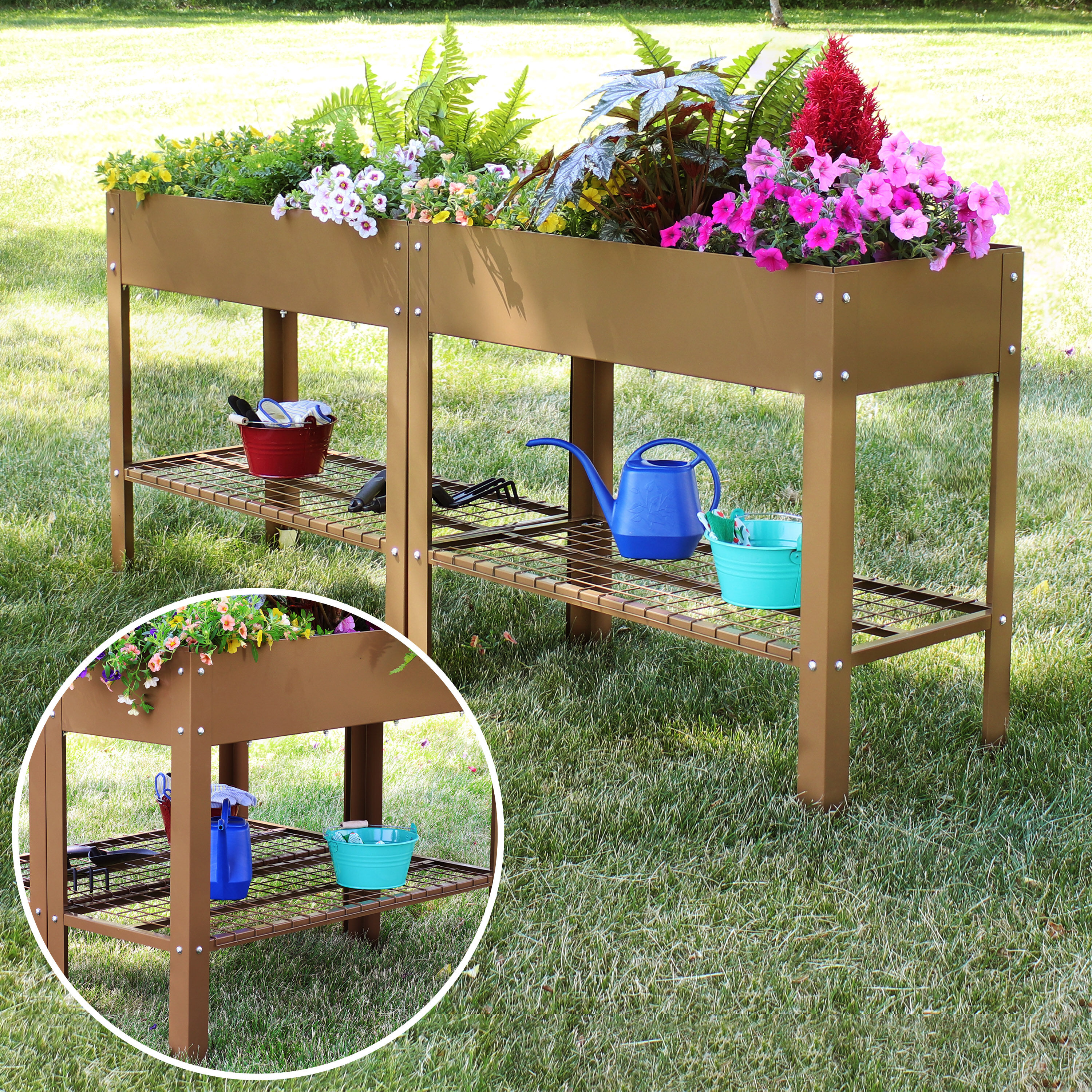 Sunnydaze Decor HB-775 Raised-Garden-Beds - View #10