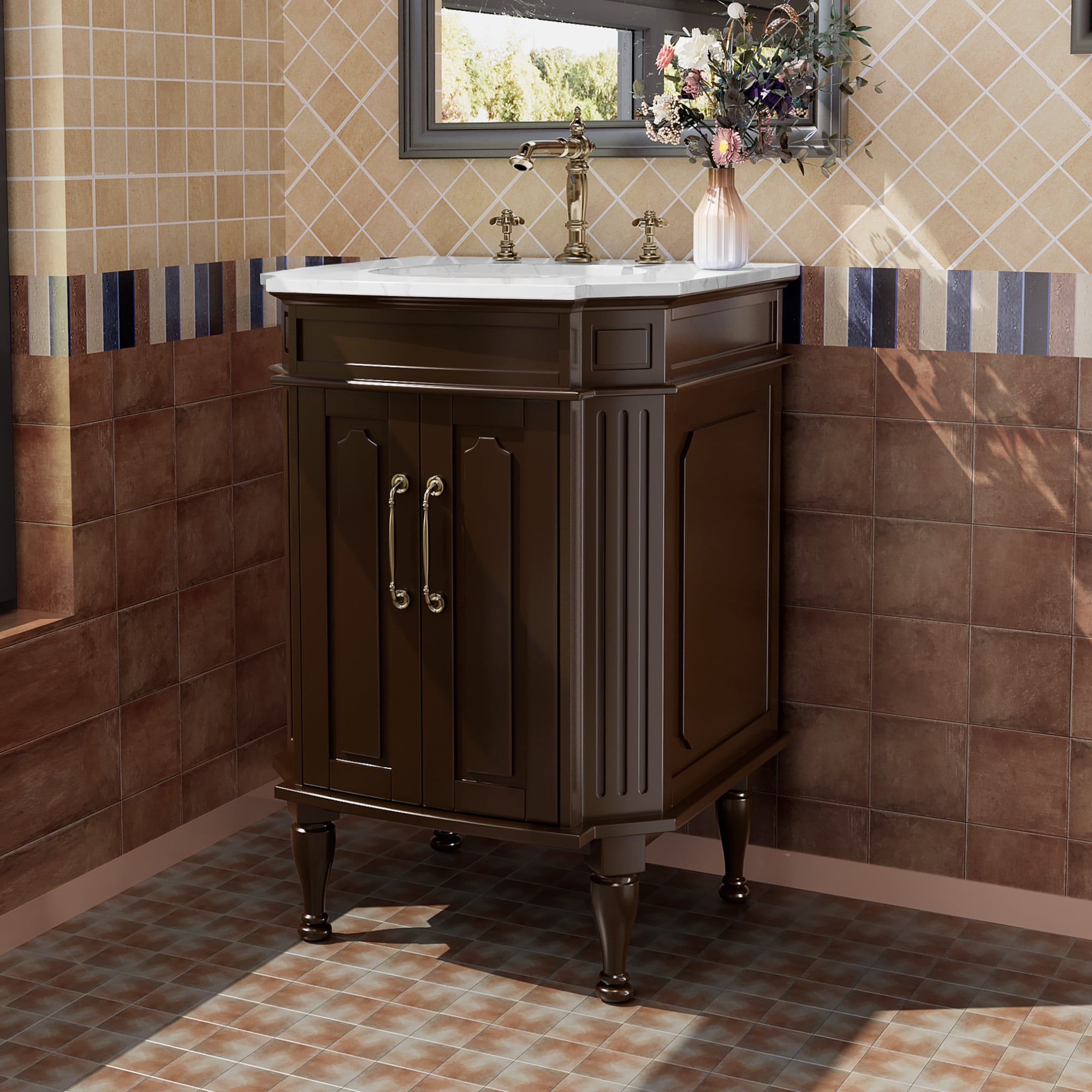 JEAREY GQSF-S-BE Bath-Vanity-Combo - View #3