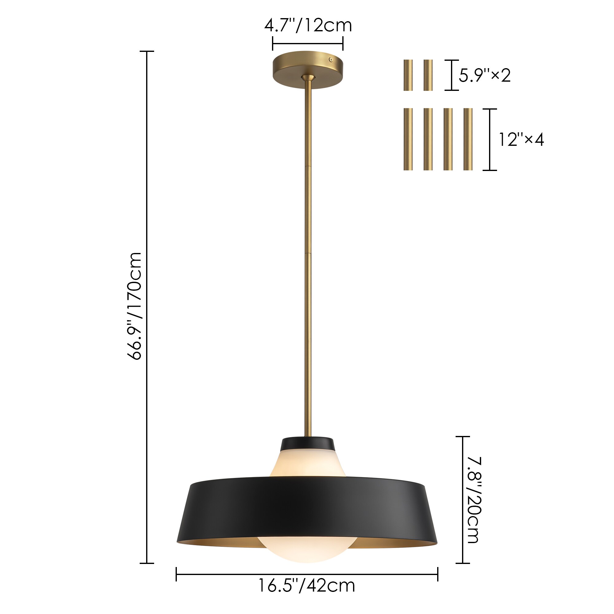 Rennnsan PL810160008 Pendant-Lights - View #7