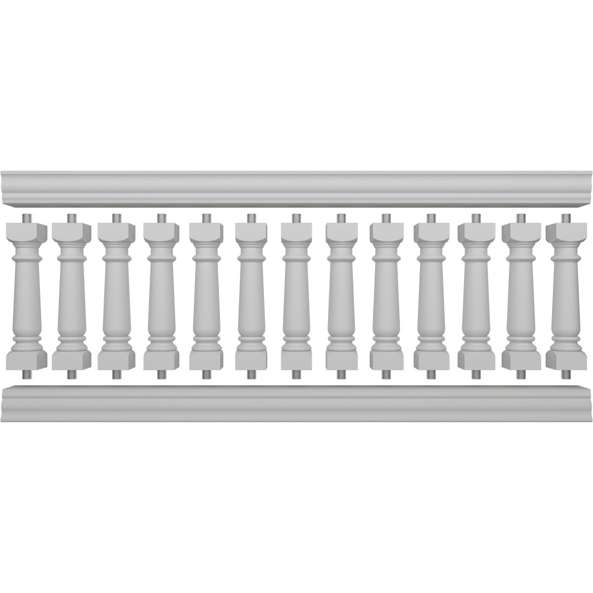 Ekena Millwork BALK38X096WEG railings - View #5