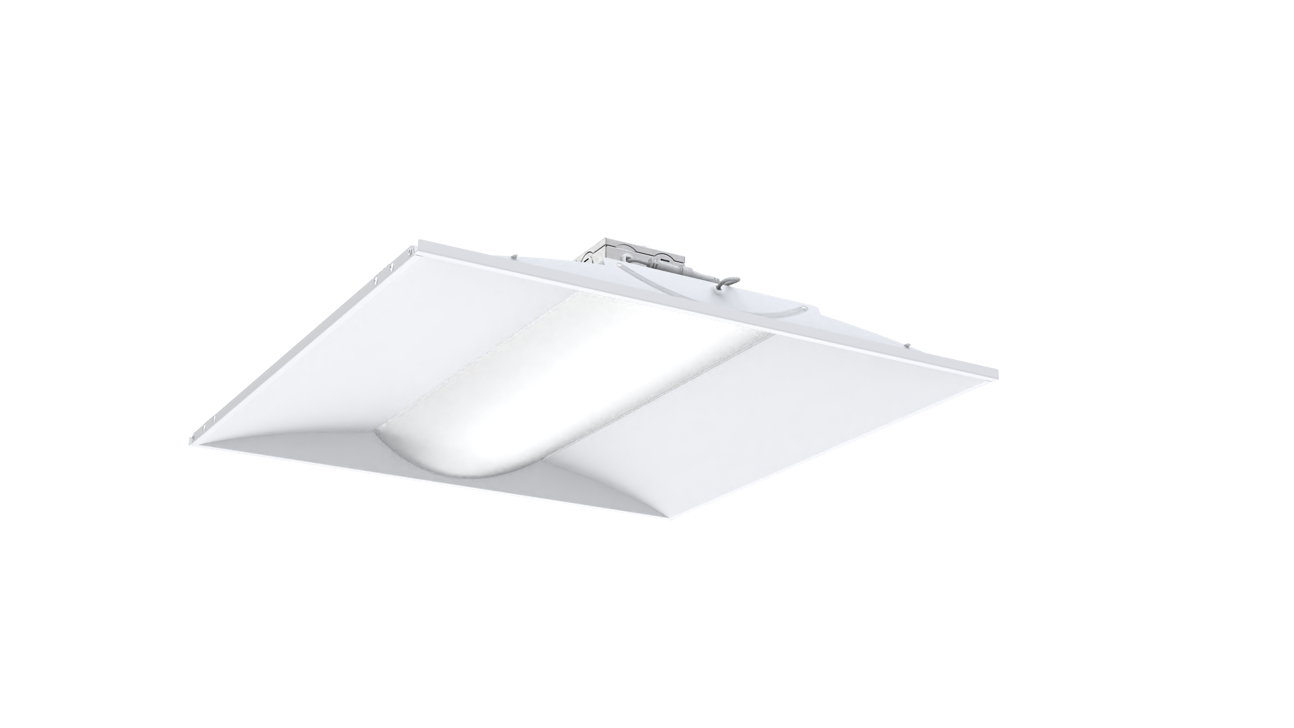Lithonia Lighting 2 ft Fully Luminous White LED Lay-in Troffer #2410 x 2 ft 