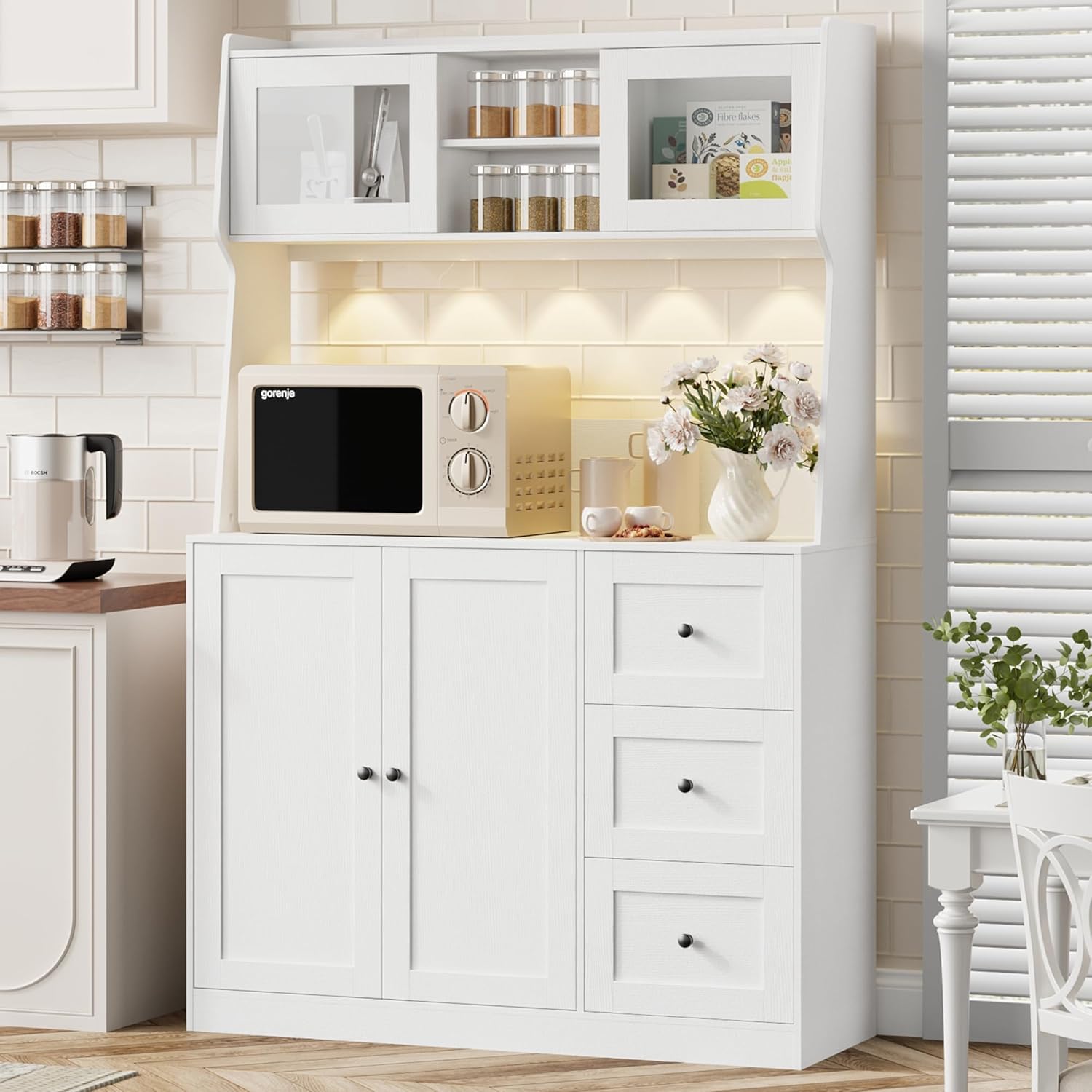 Qeetex DHZ-PHO-3474MPJB Cabinets-Kitchen - View #3