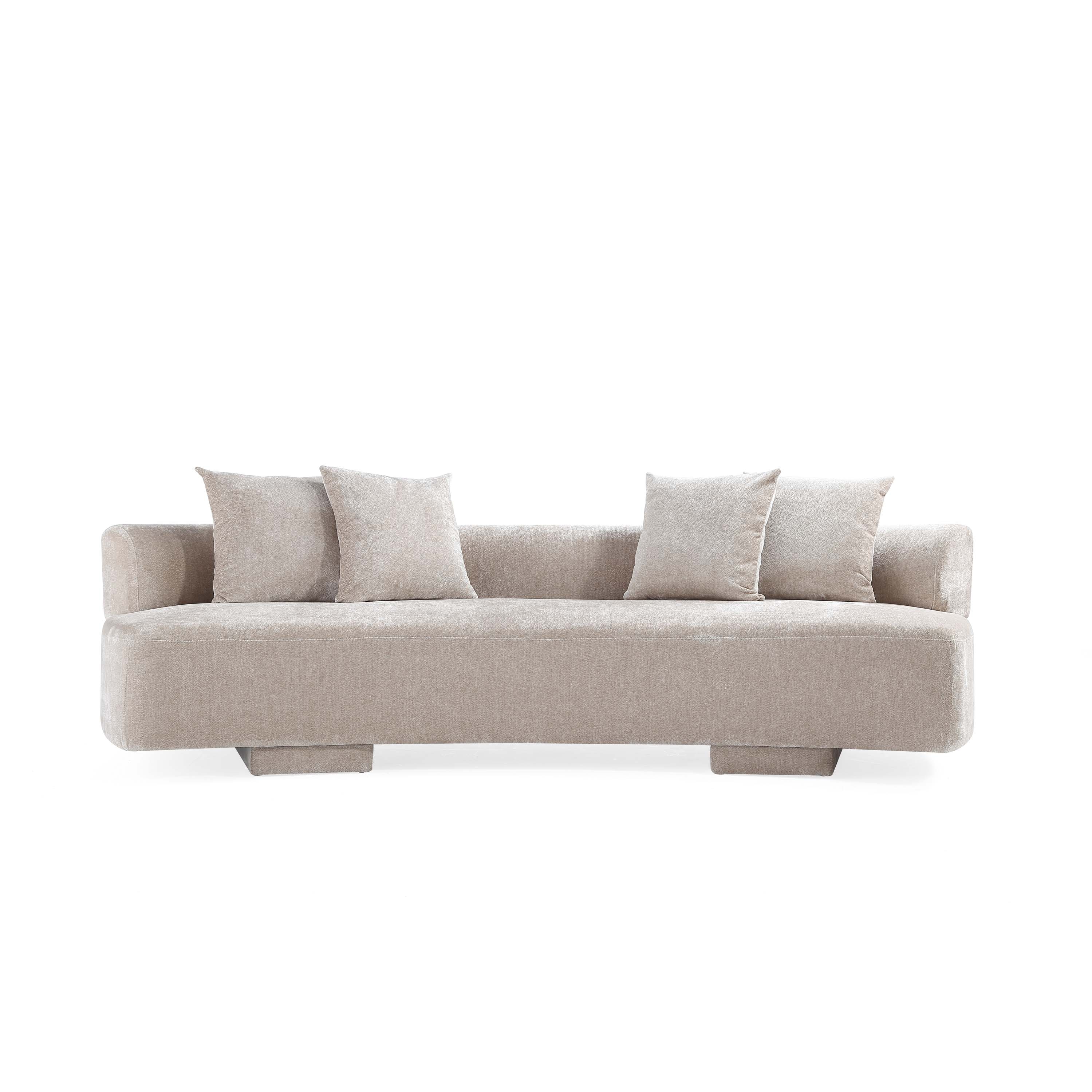 Manhattan Comfort SF016-BE Sofas-Loveseats - View #2