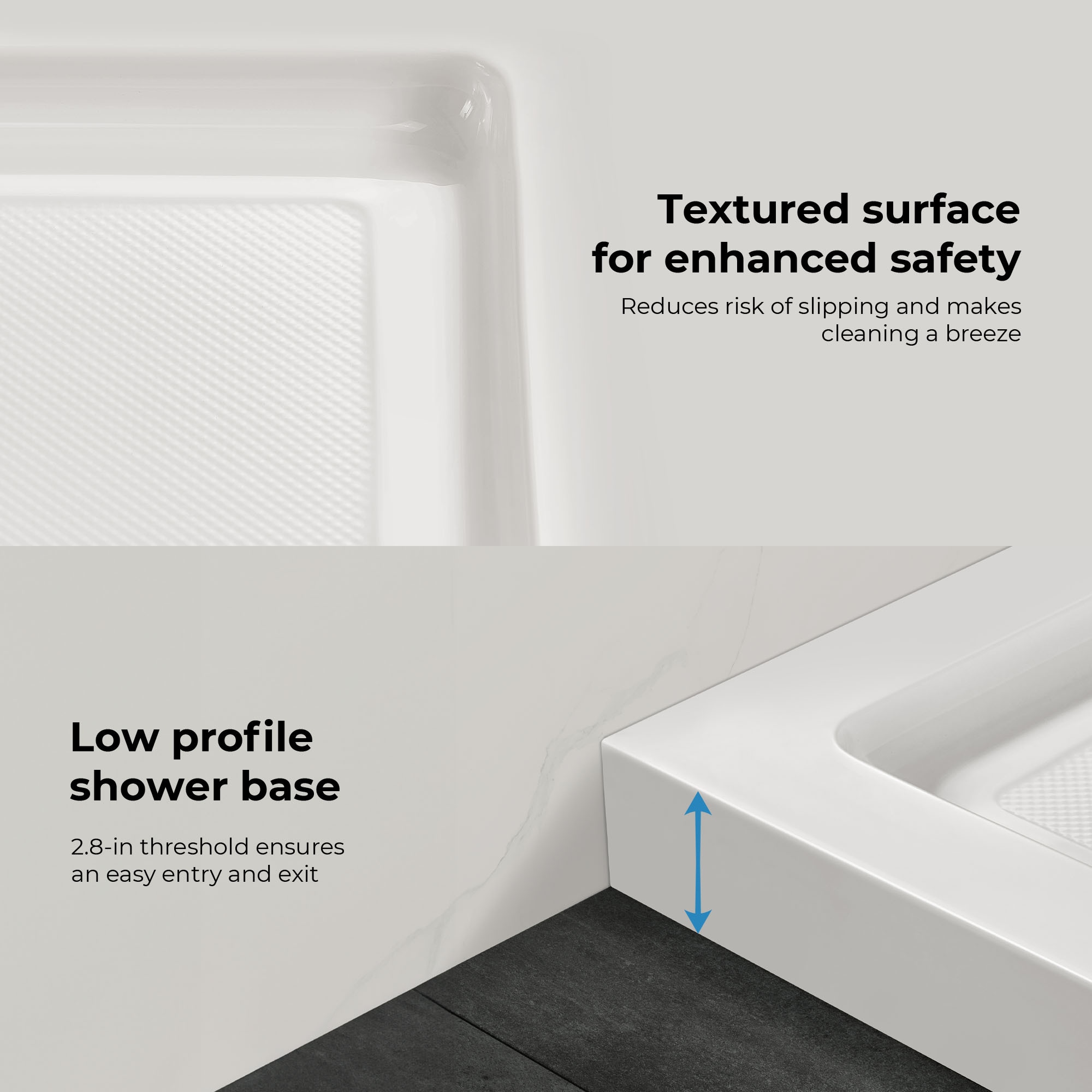 OVE Decors 15SBR-BALI32-WHT Shower-Floors - View #7