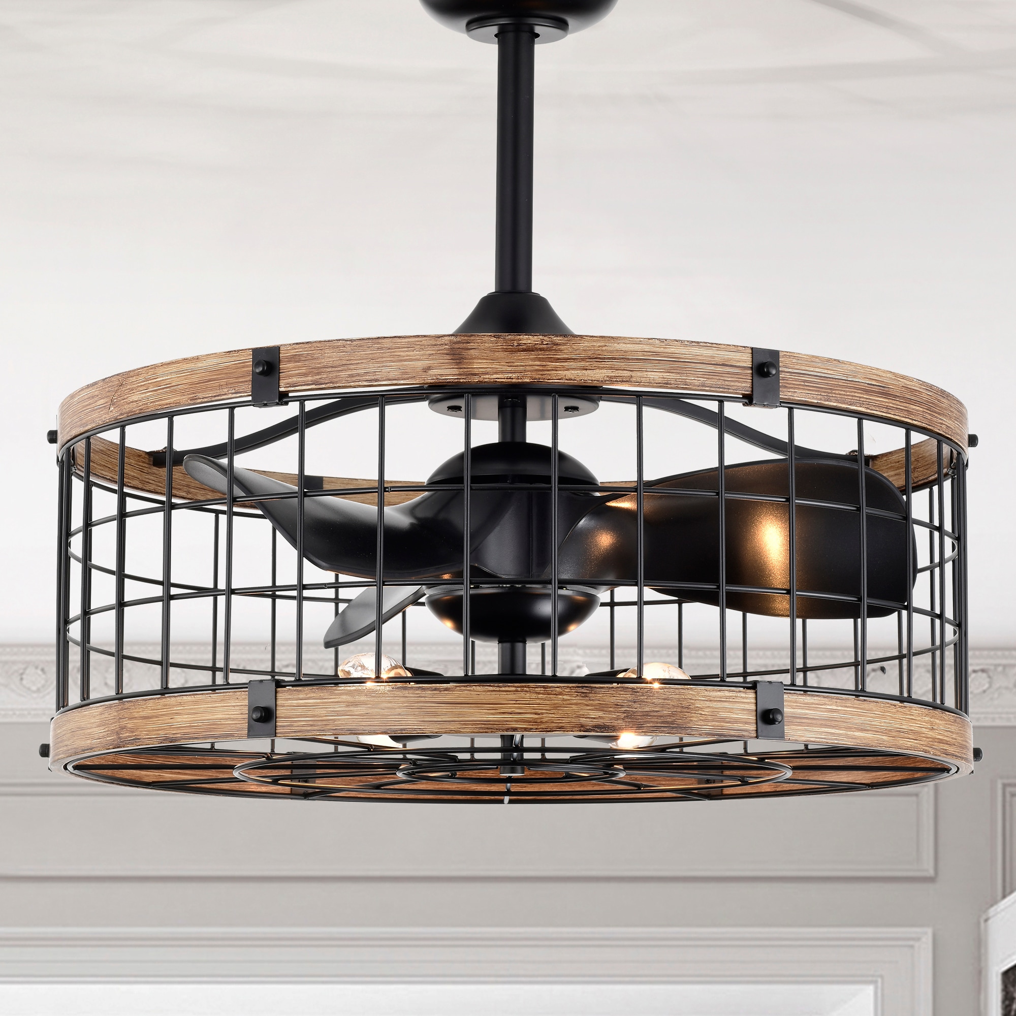 Home Accessories Inc DW01W10IB Ceiling-Fans - View #3