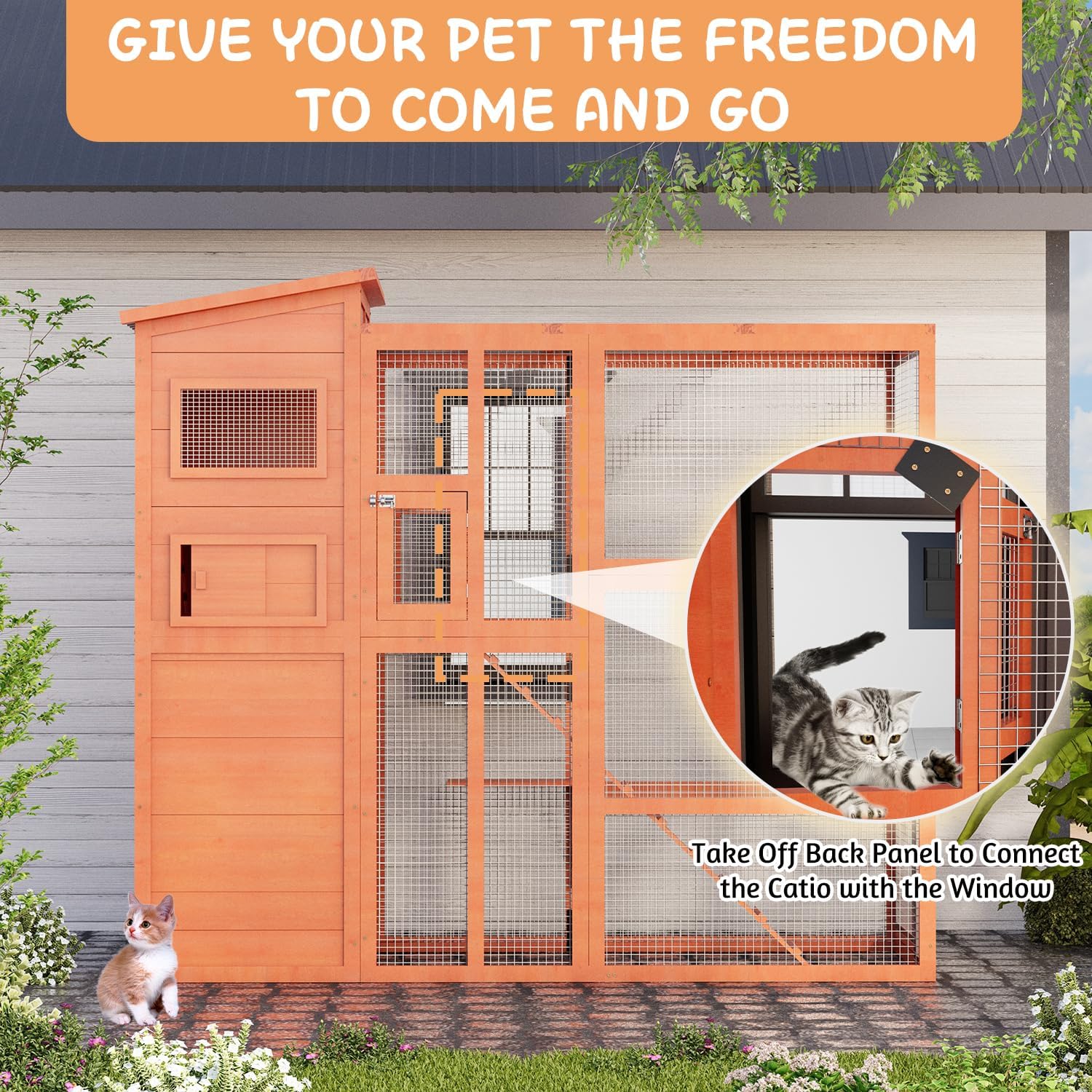 AECOJOY 12092BR-LS02 Dog-Houses - View #3