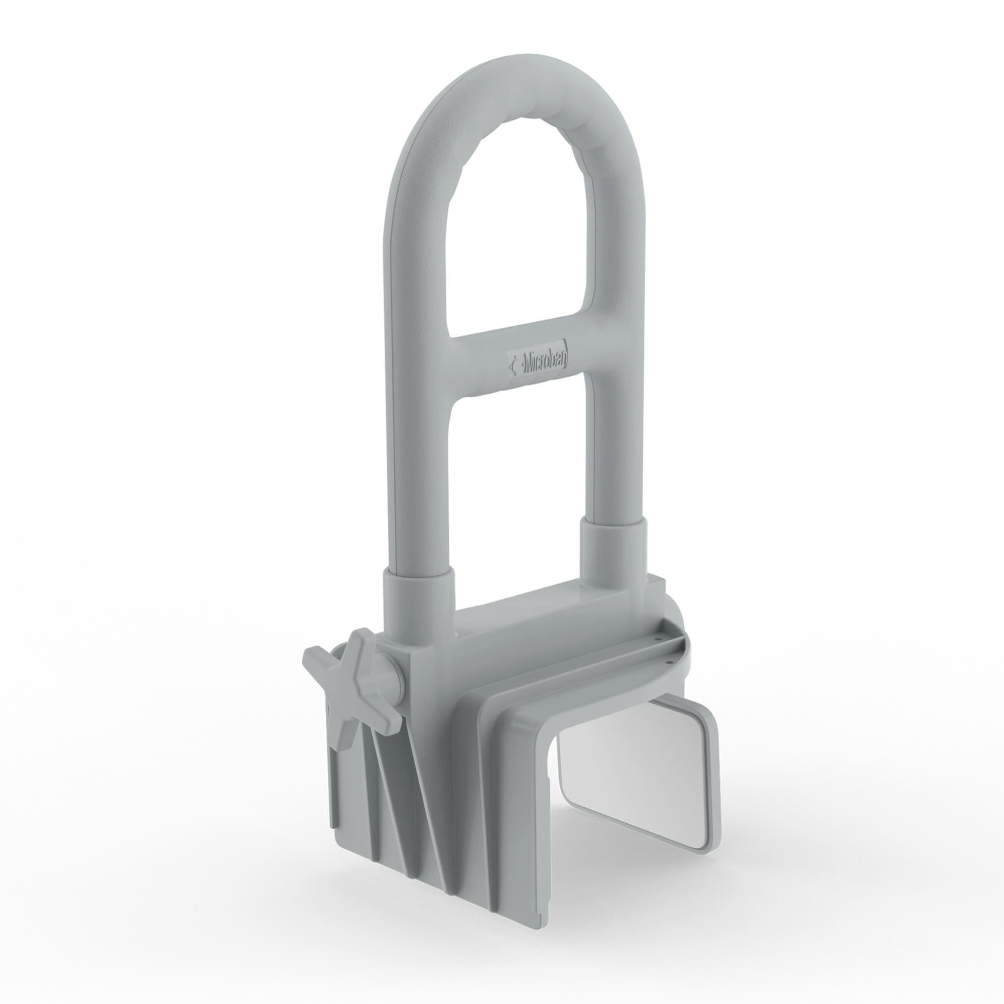 Medline MDS86321WPMGH Gray Wall mount Grab Bar ( 250-lb Weight Capacity )