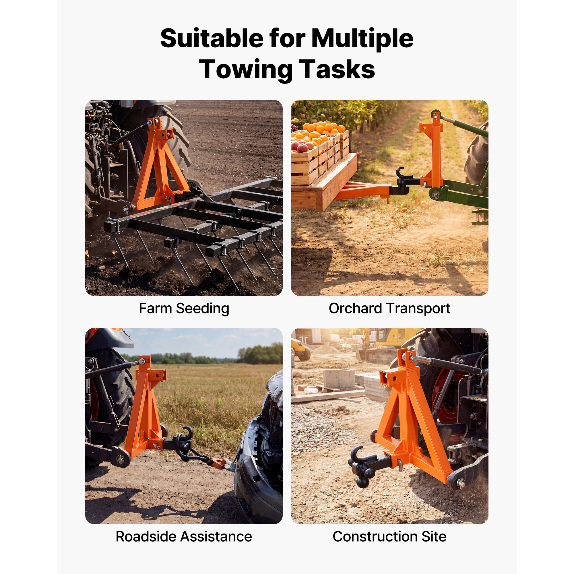 VEVOR SCSJXJSQSJKS17399V0 Tiller-Attachments - View #6