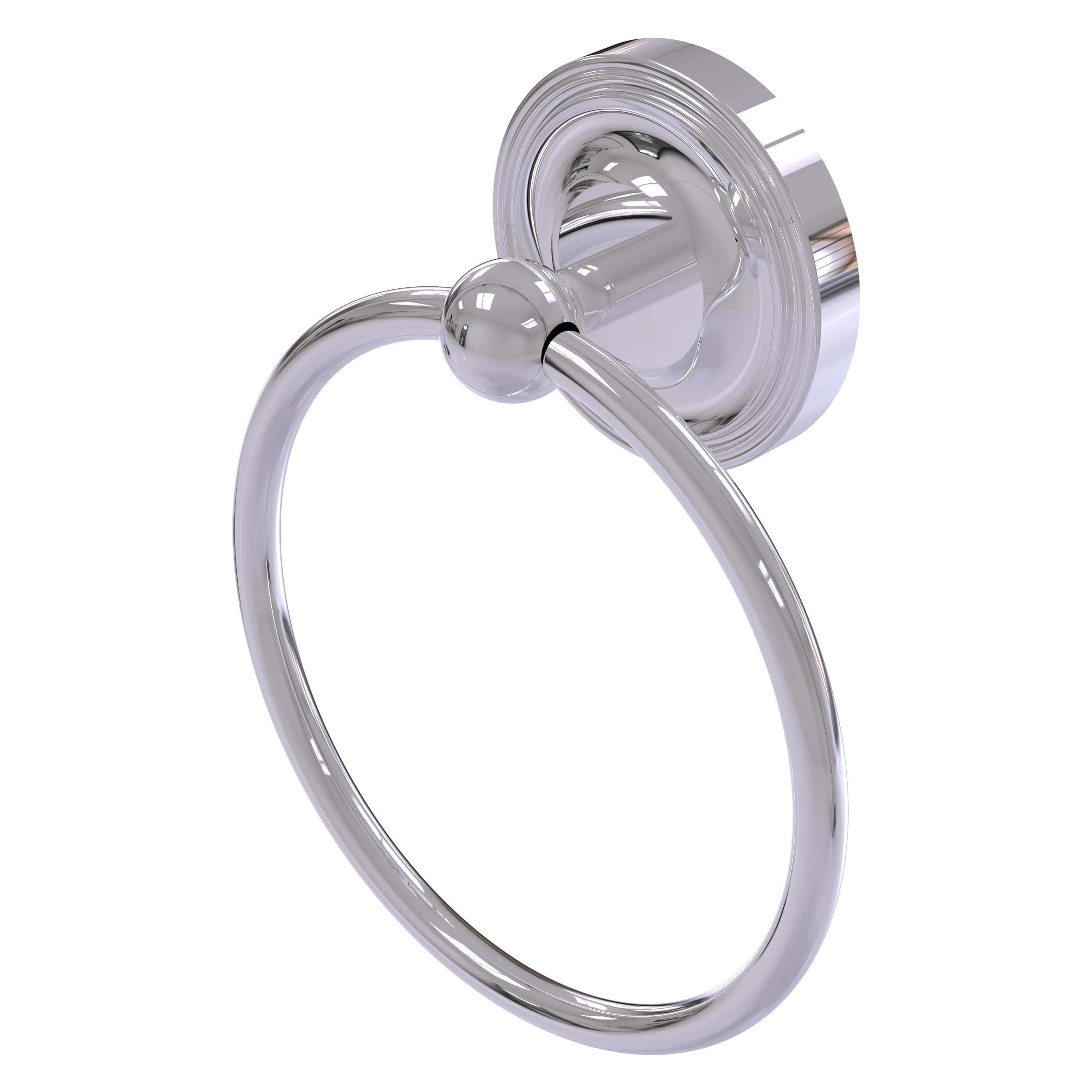Allied Brass R-16-PC Regal Polished Chrome Wall mount Single Towel Ring