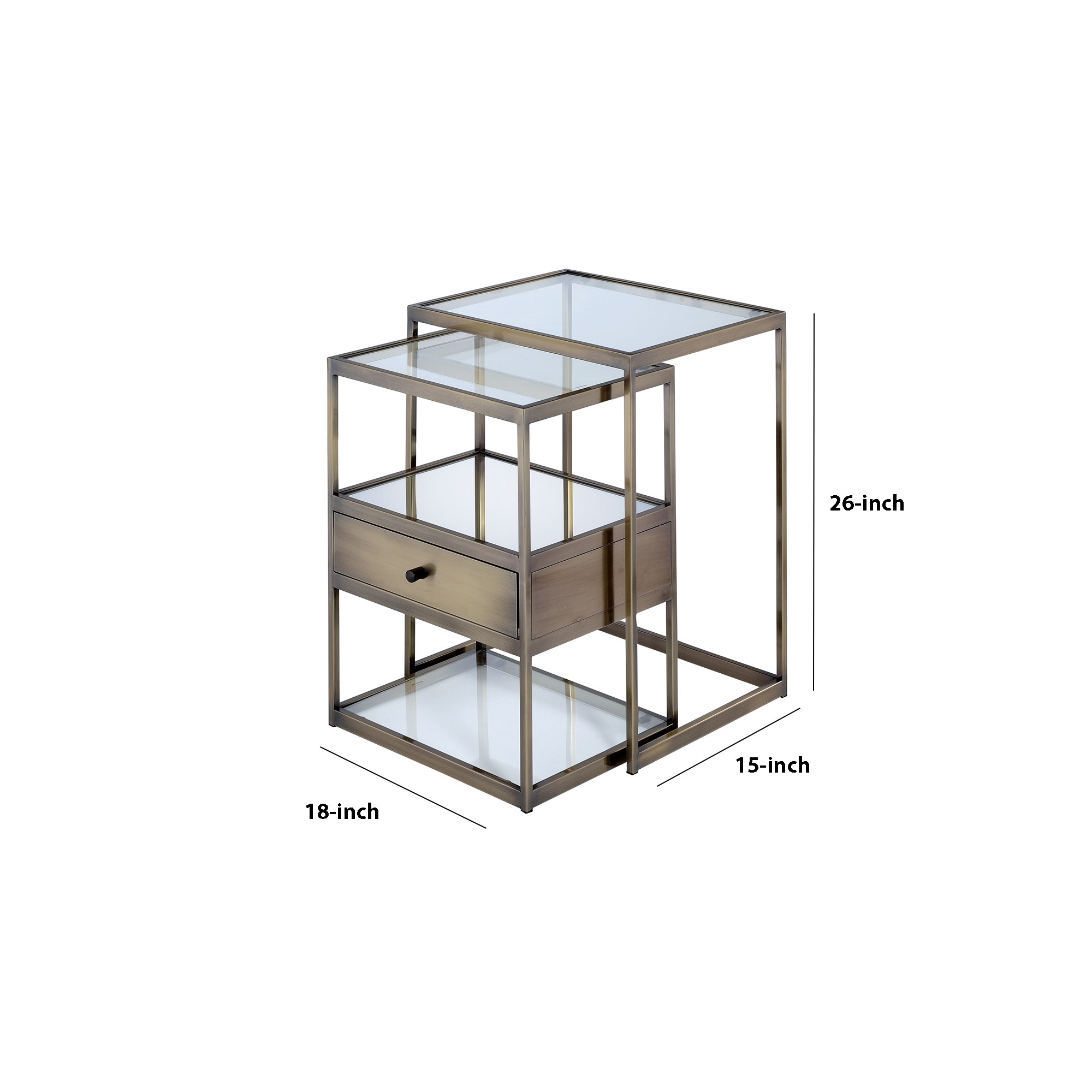 Benzara BM157311 End-Tables - View #5