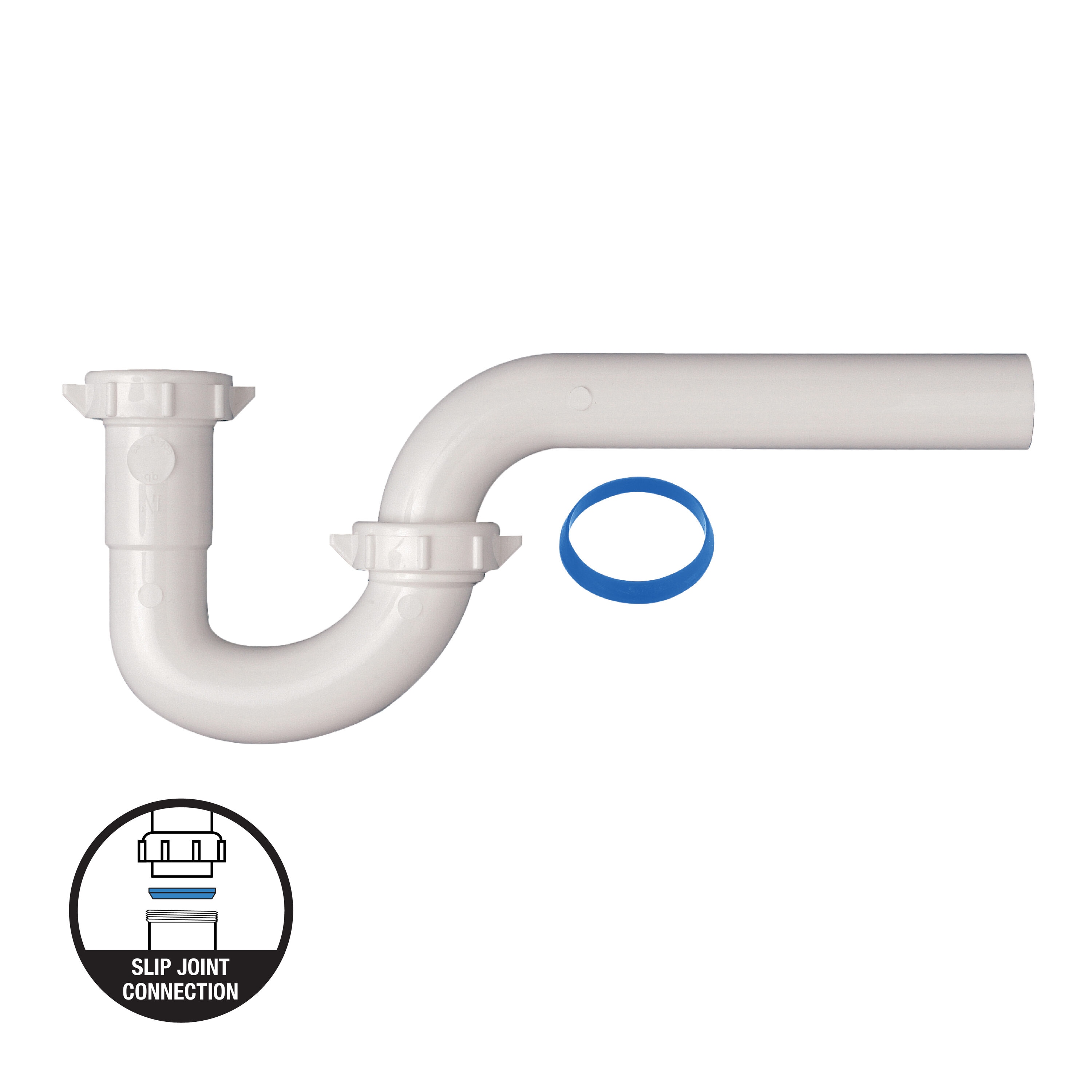 Under Sink Plumbing Size 1-1/4-in