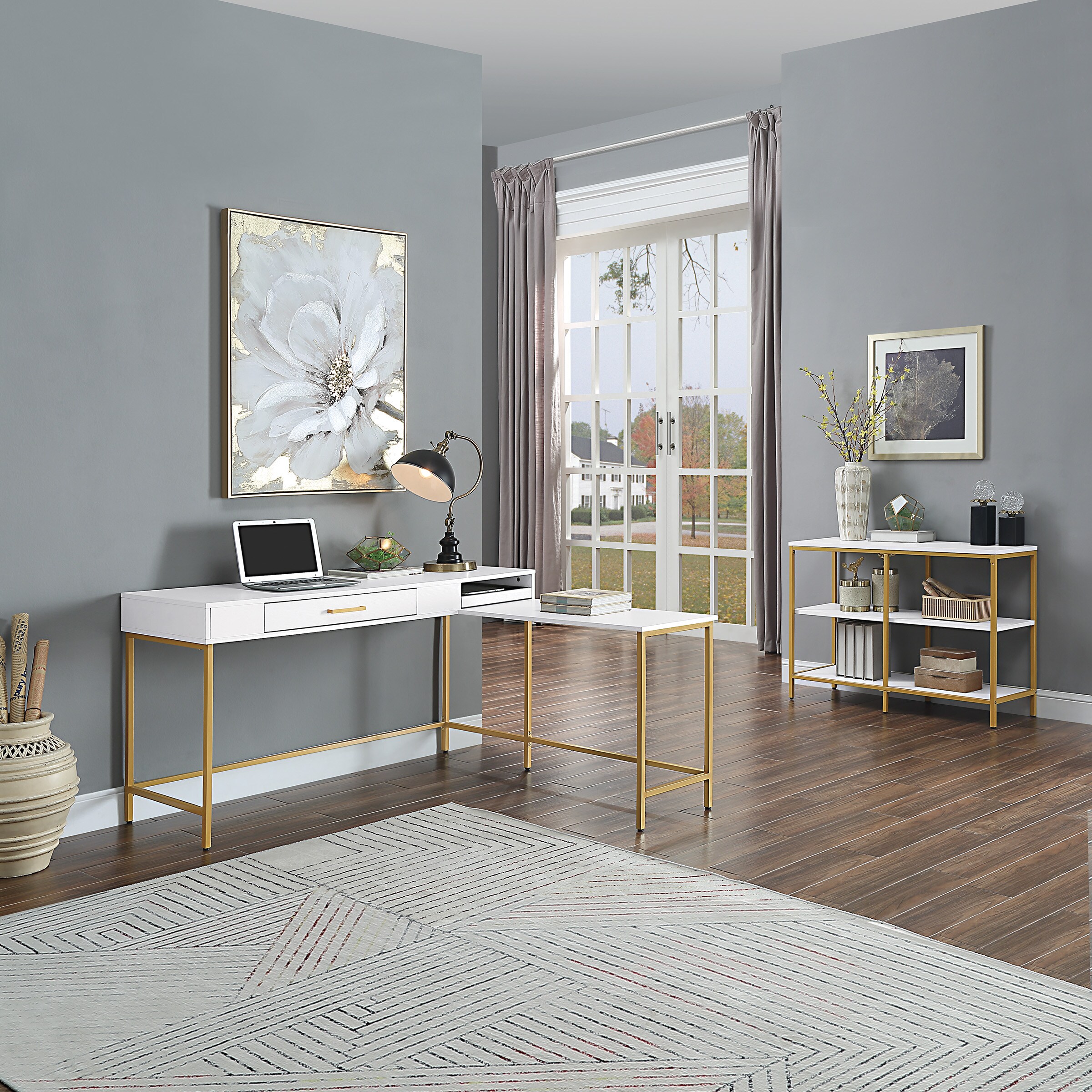 OSHOME MDRLD-WH desks - View #9