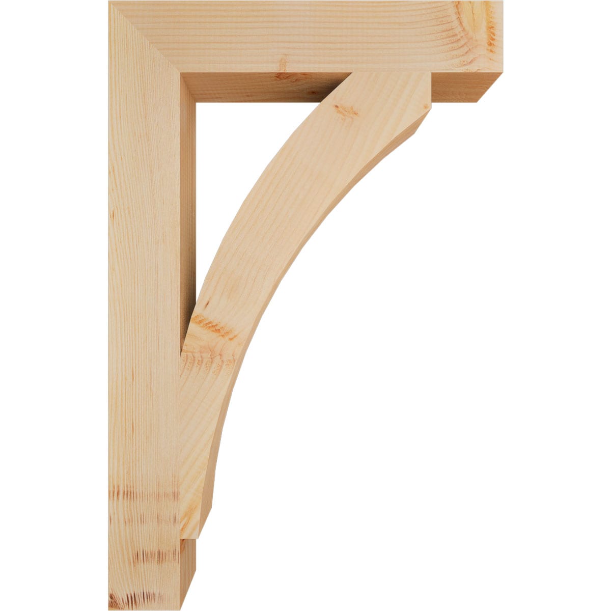 Ekena Millwork BKT04X22X34THR05SDF Exterior-Brackets-Braces - View #3