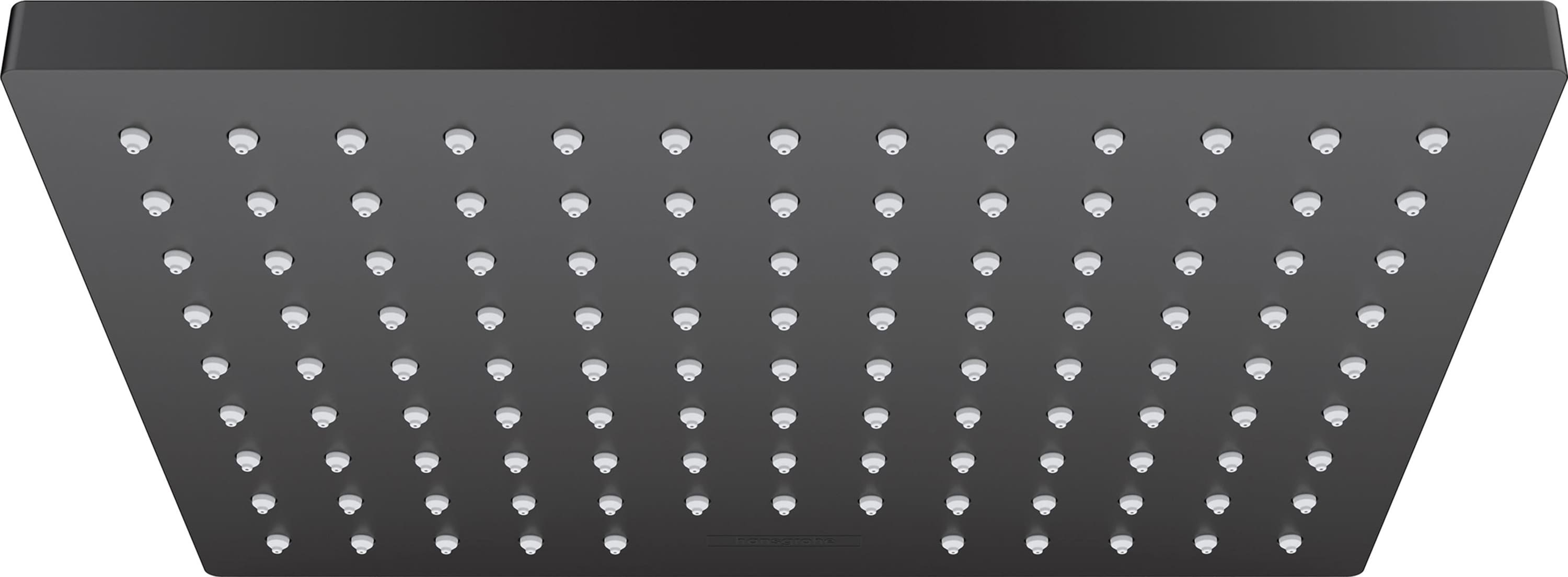 Hansgrohe 26283671 Matte Black Sold separately Single function 9.06-in Shower Faucet