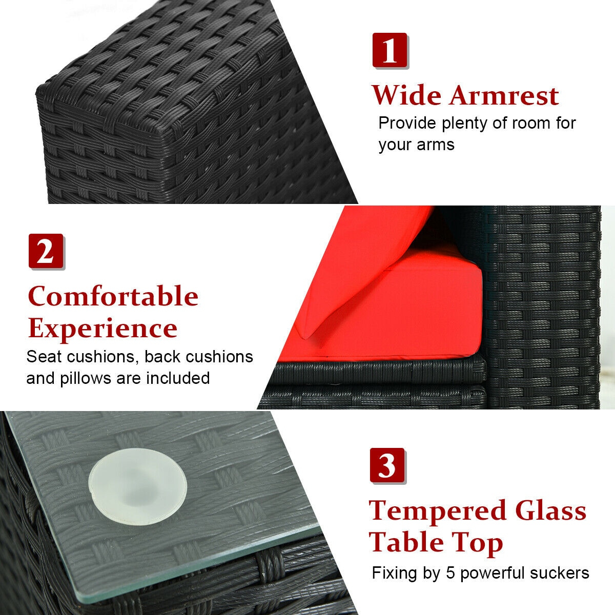 Volenca VOL-5Q9I4Q Patio-Sofas-Daybeds - View #4